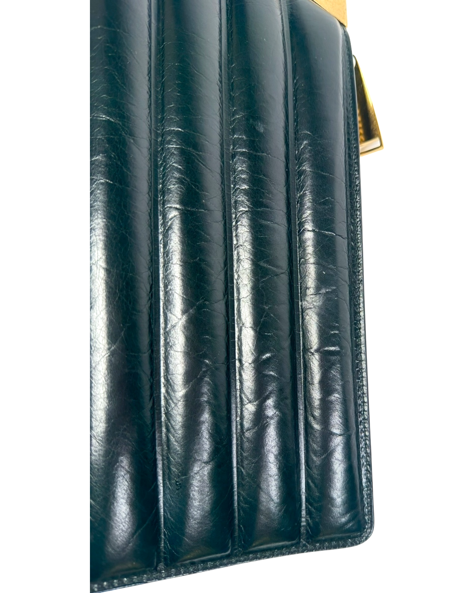 Bottega Veneta BV Rim Padded Leather Clutch