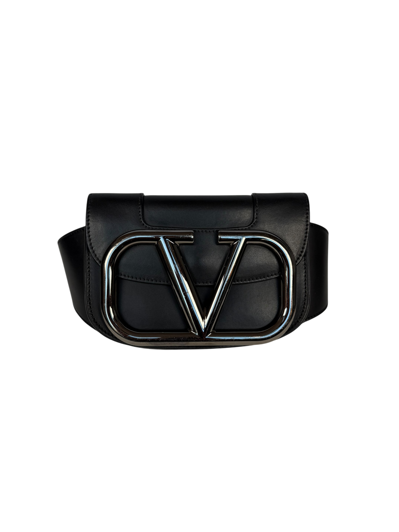 Valentino Calfskin Supervee Belt Bag