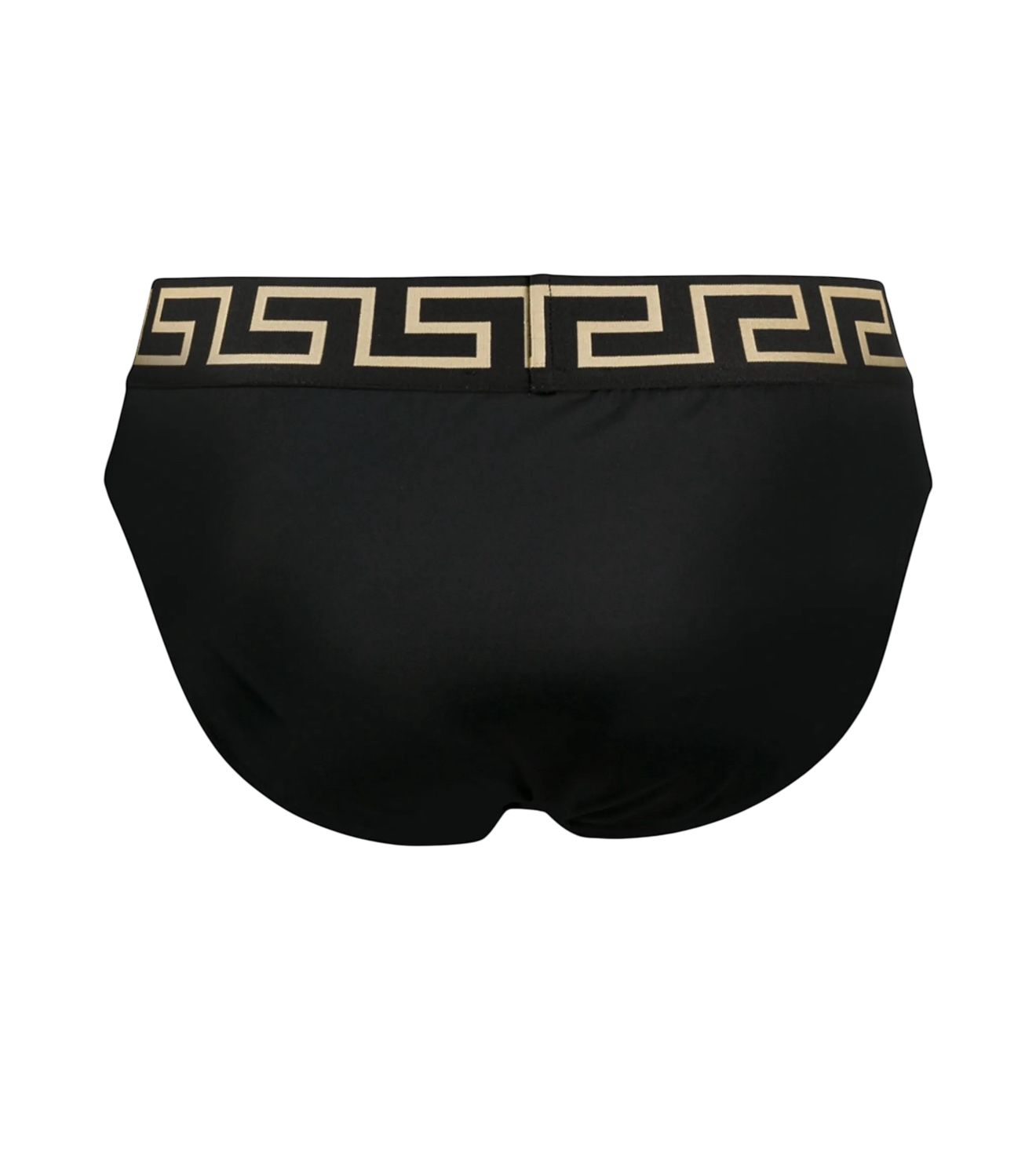 Versace Greca Border Swim Briefs in Black
