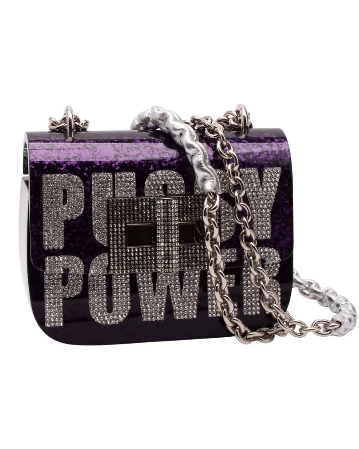 Tom Ford 'Pussy Power' Natalia Handbag — Purple