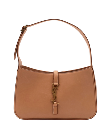 Saint Laurent Le 5 à 7 Hobo Bag — Brown, Small