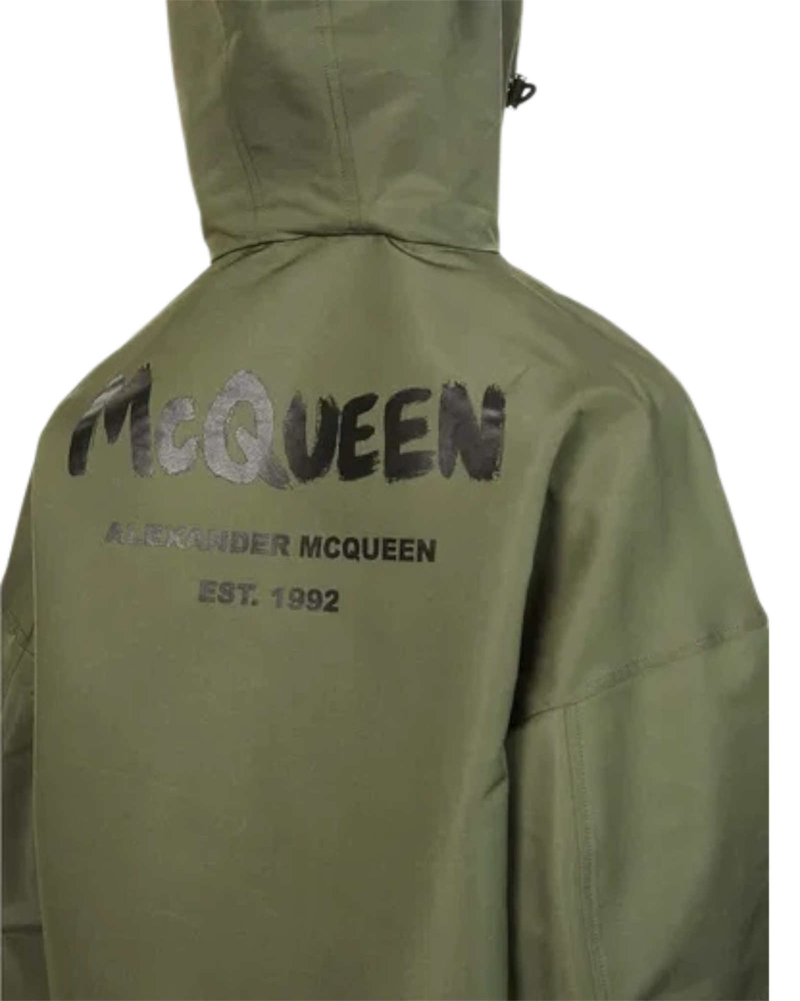 Alexander McQueen Logo-Printed Windbreaker