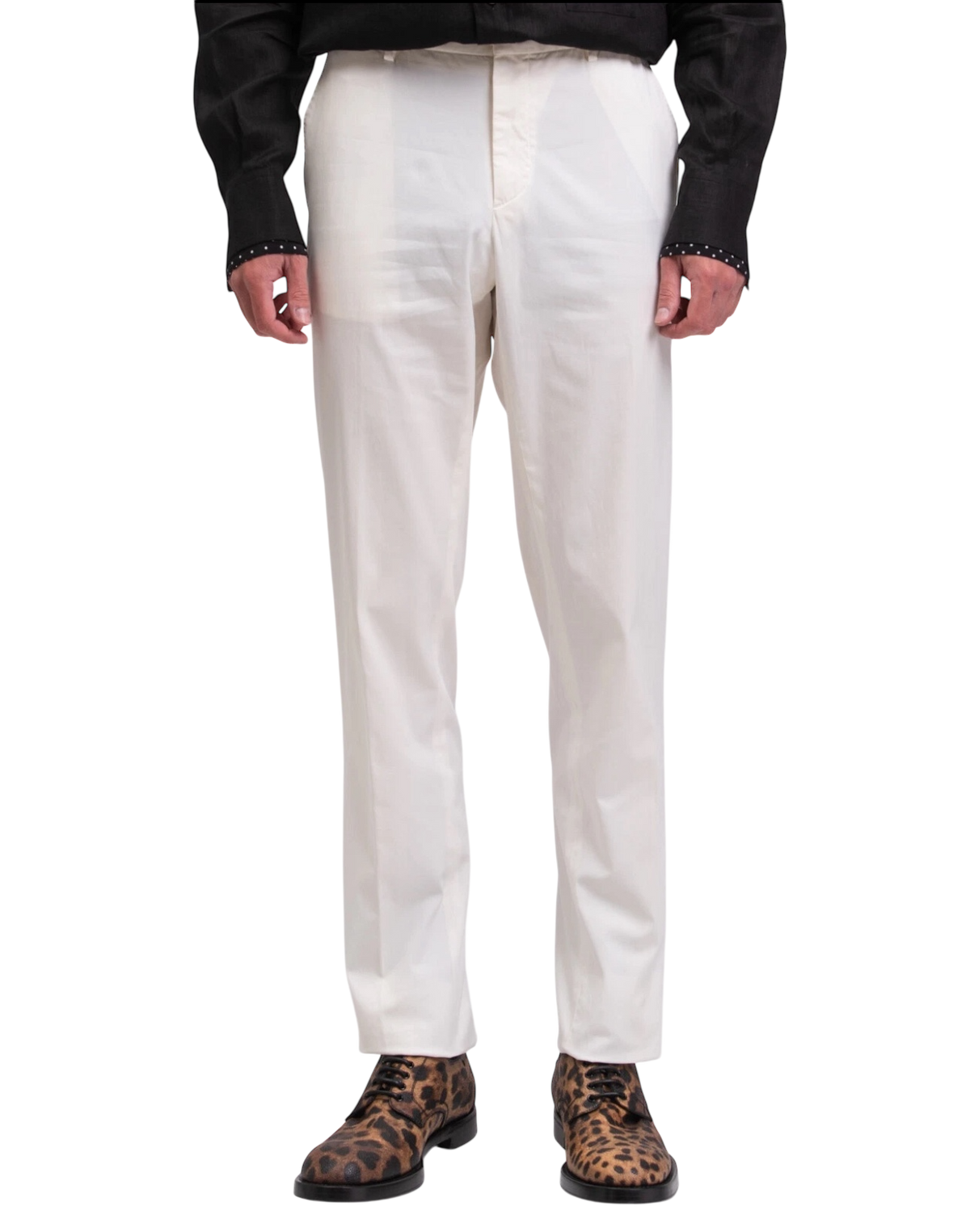 Ermenegildo Zegna Flat Front Chino Trousers – Model 5USI12-TR14