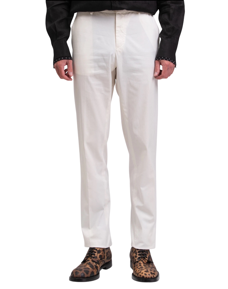 Ermenegildo Zegna Flat Front Chino Trousers – Model 5USI12-TR14