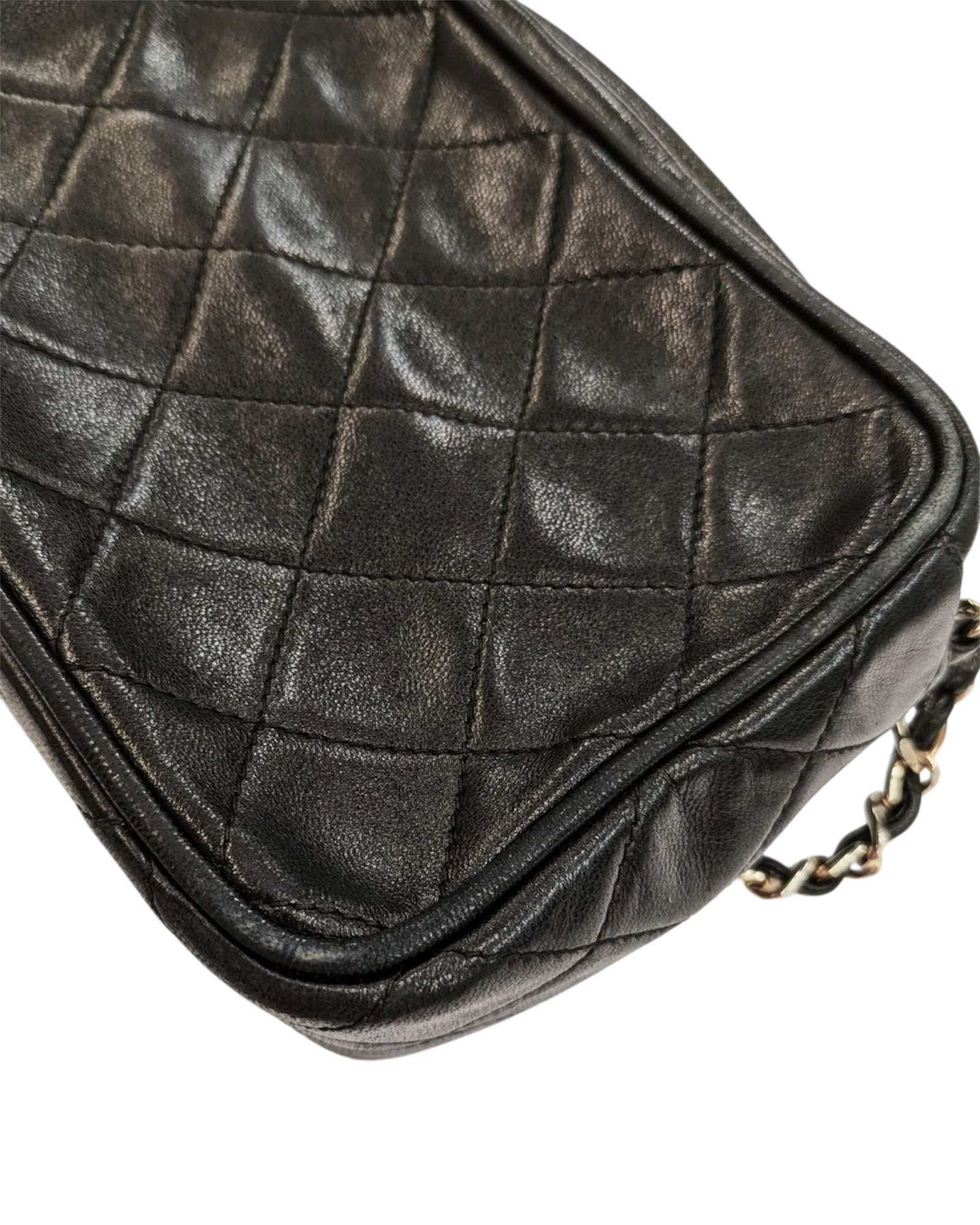 Chanel 1989-1991 Inrerlocking CC Camera Bag