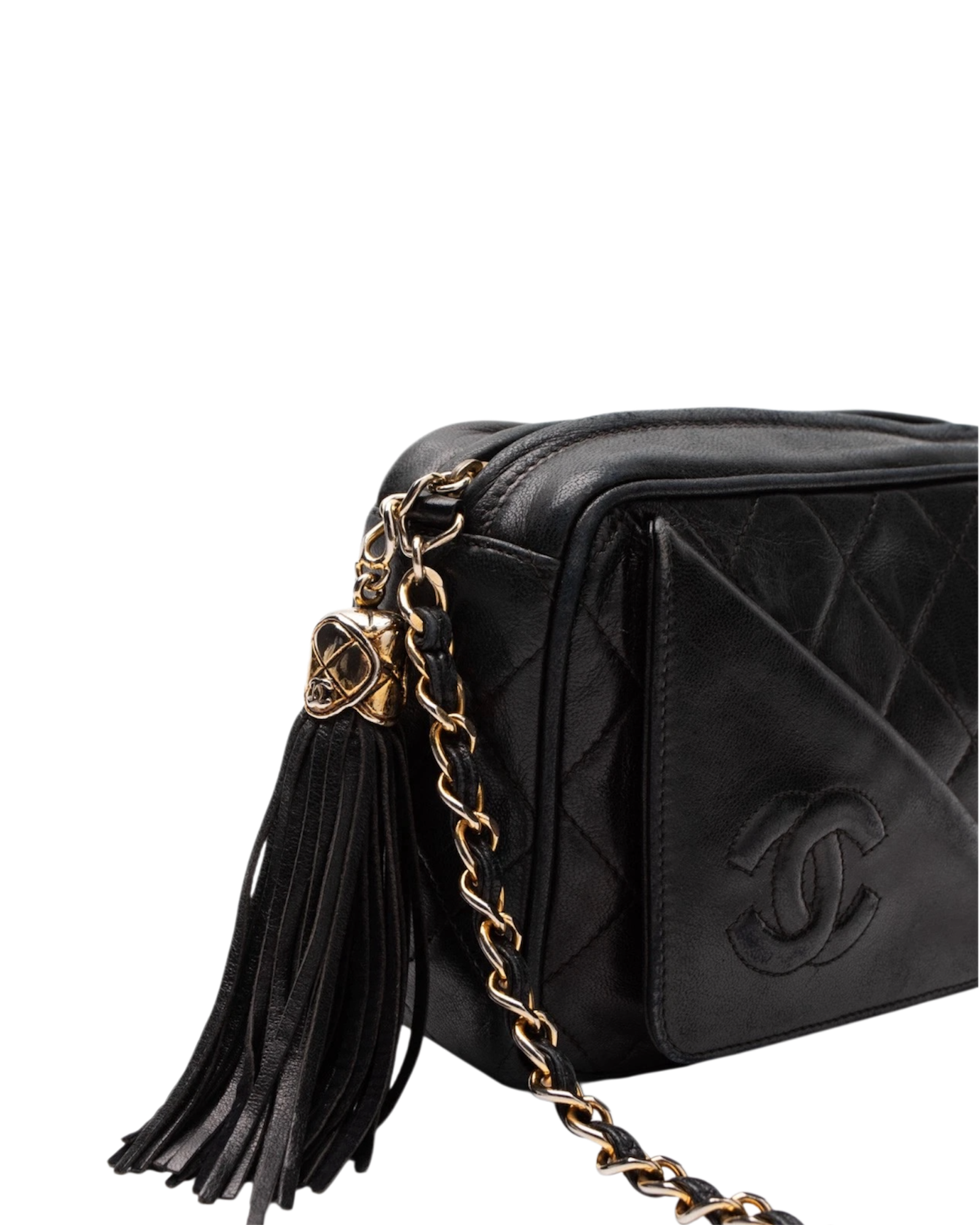 Chanel 1989-1991 Inrerlocking CC Camera Bag