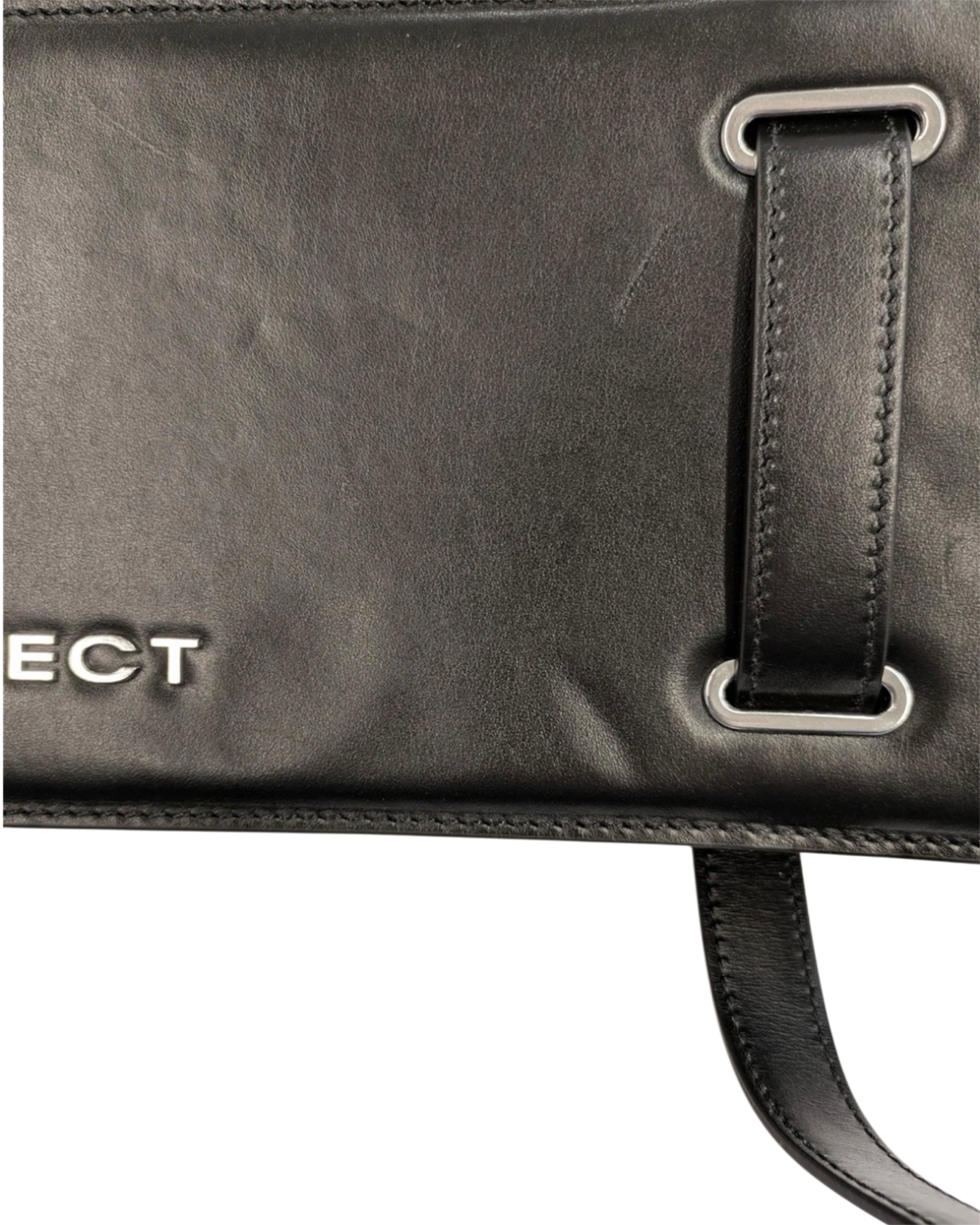 Y/Project Mini Accordion Shoulder Bag in Black