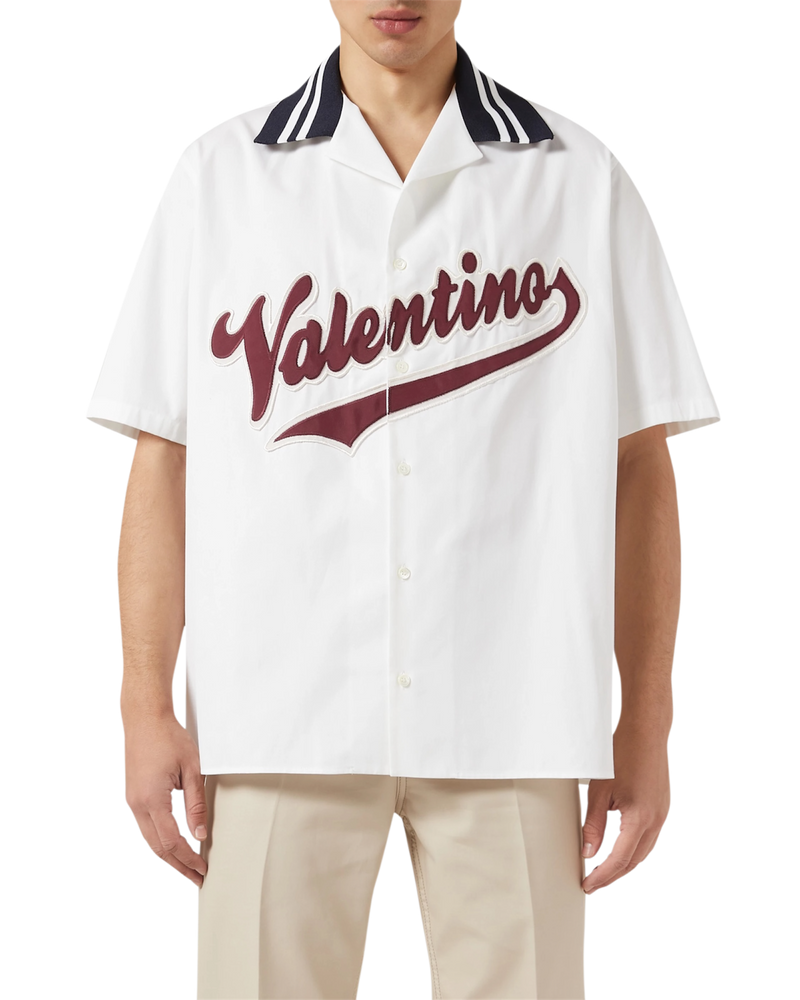 Valentino Baseball Logo Bowling Shirt