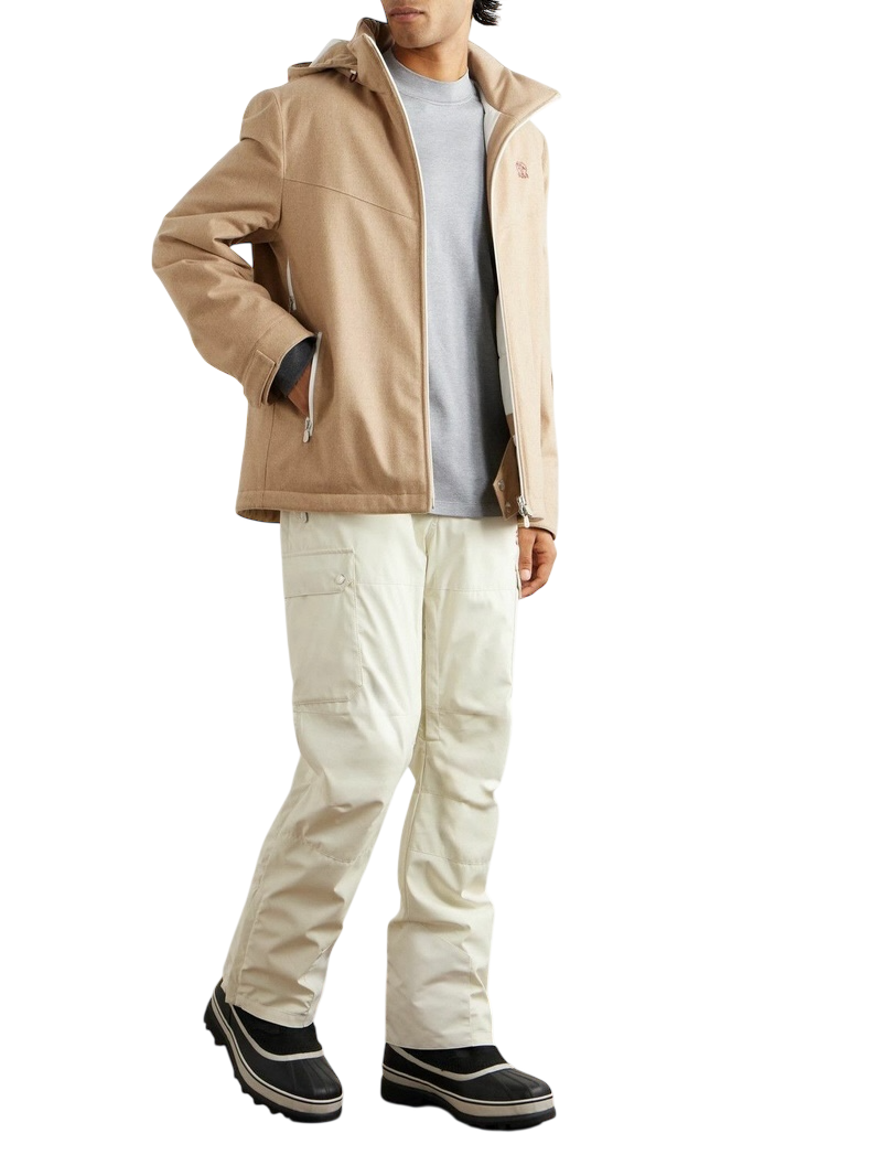 Brunello Cucinelli Straight-Leg Padded Tech-Shell Ski Trousers