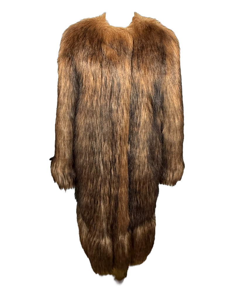 Burberry A/W 2021 Faux-Fur Coat