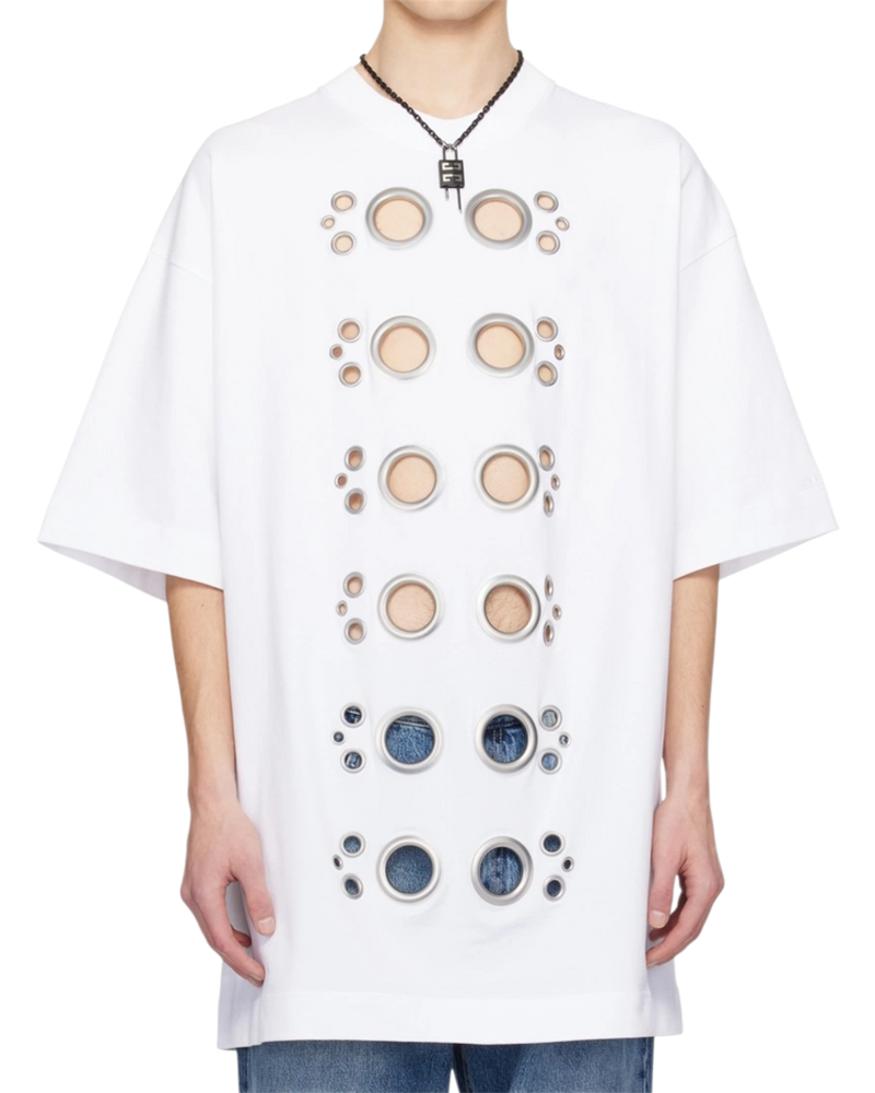 Givenchy SS 24 Eyelet Shirt