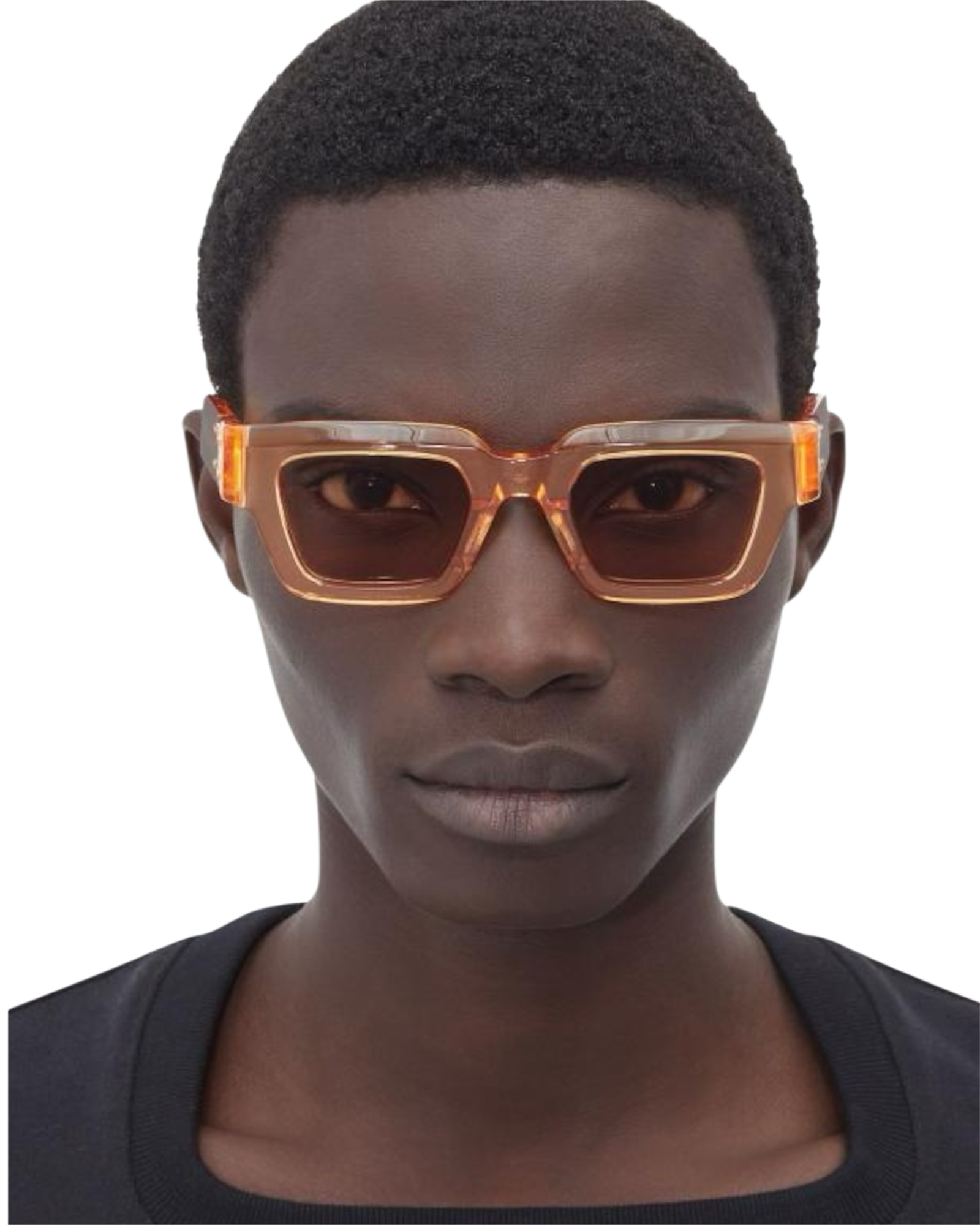 Bottega Veneta BV1230S in Orange Sunglasses