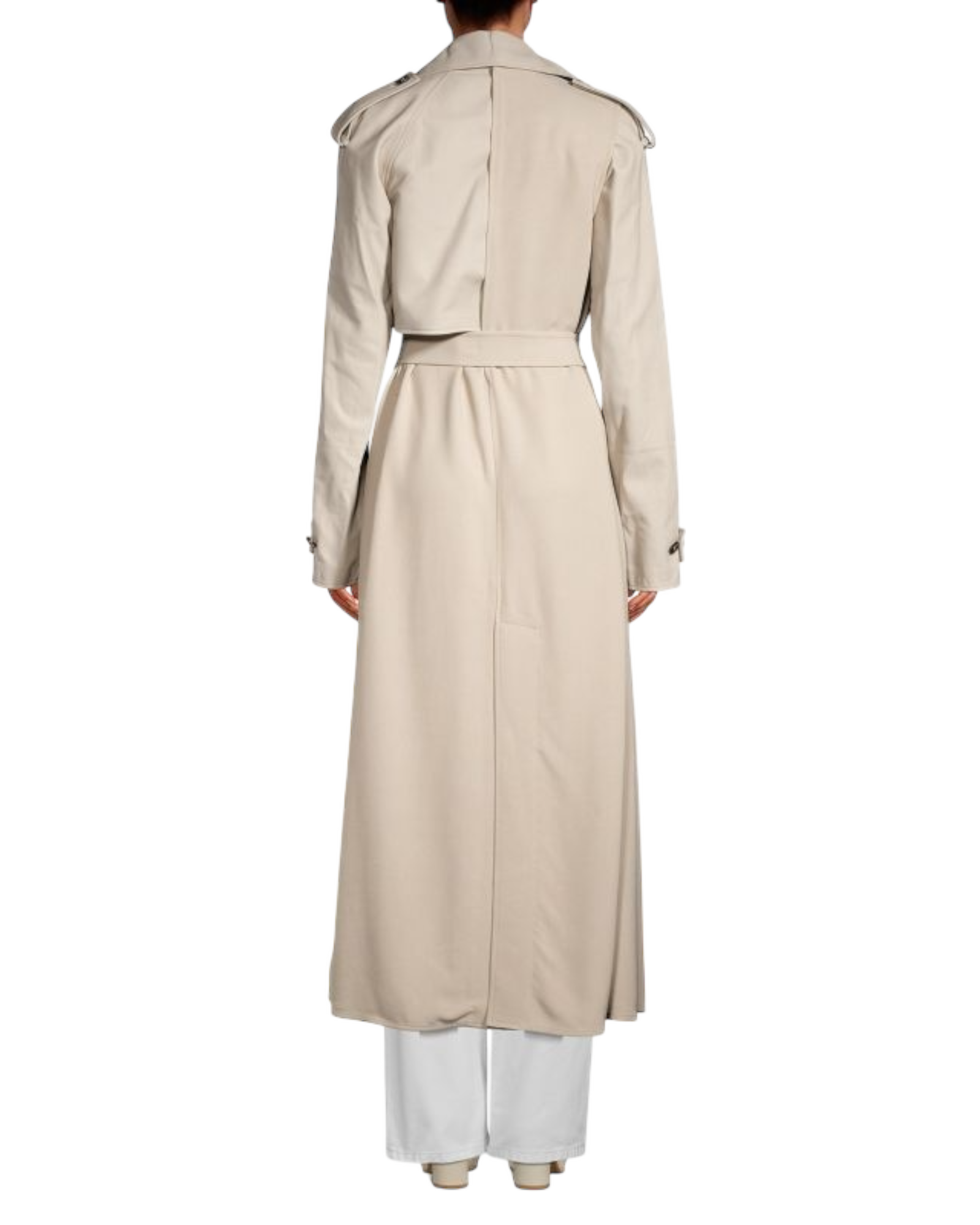 Bottega Veneta Fall 2020 Leather and Twill Multiway Trench Coat