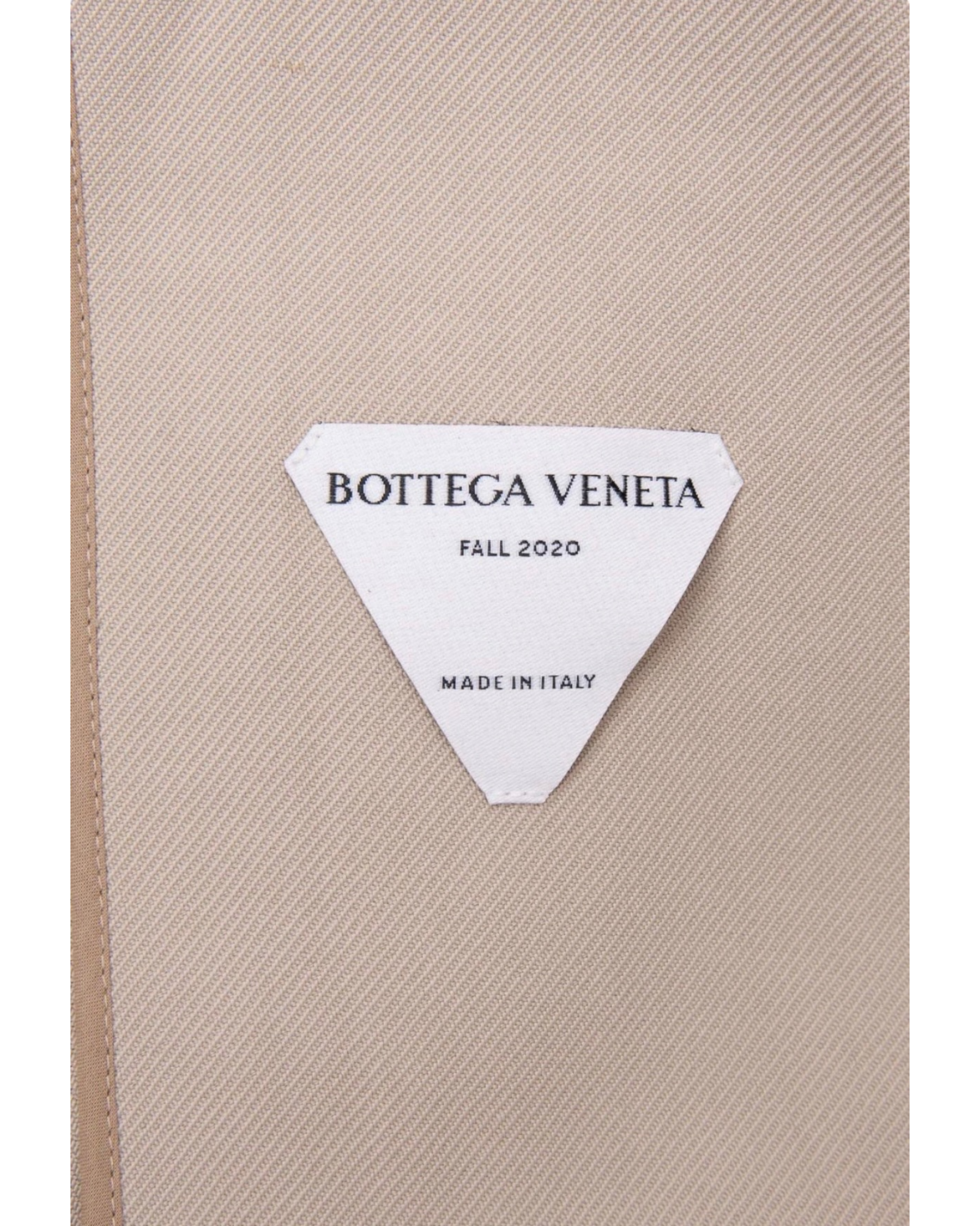 Bottega Veneta Fall 2020 Leather and Twill Multiway Trench Coat
