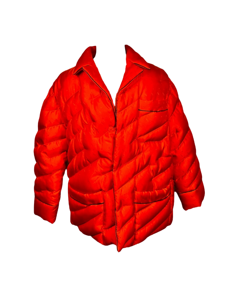 Fendi Down Jacket in Orange