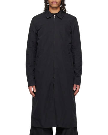Rick Owens Brad Coat — Black, Size IT52