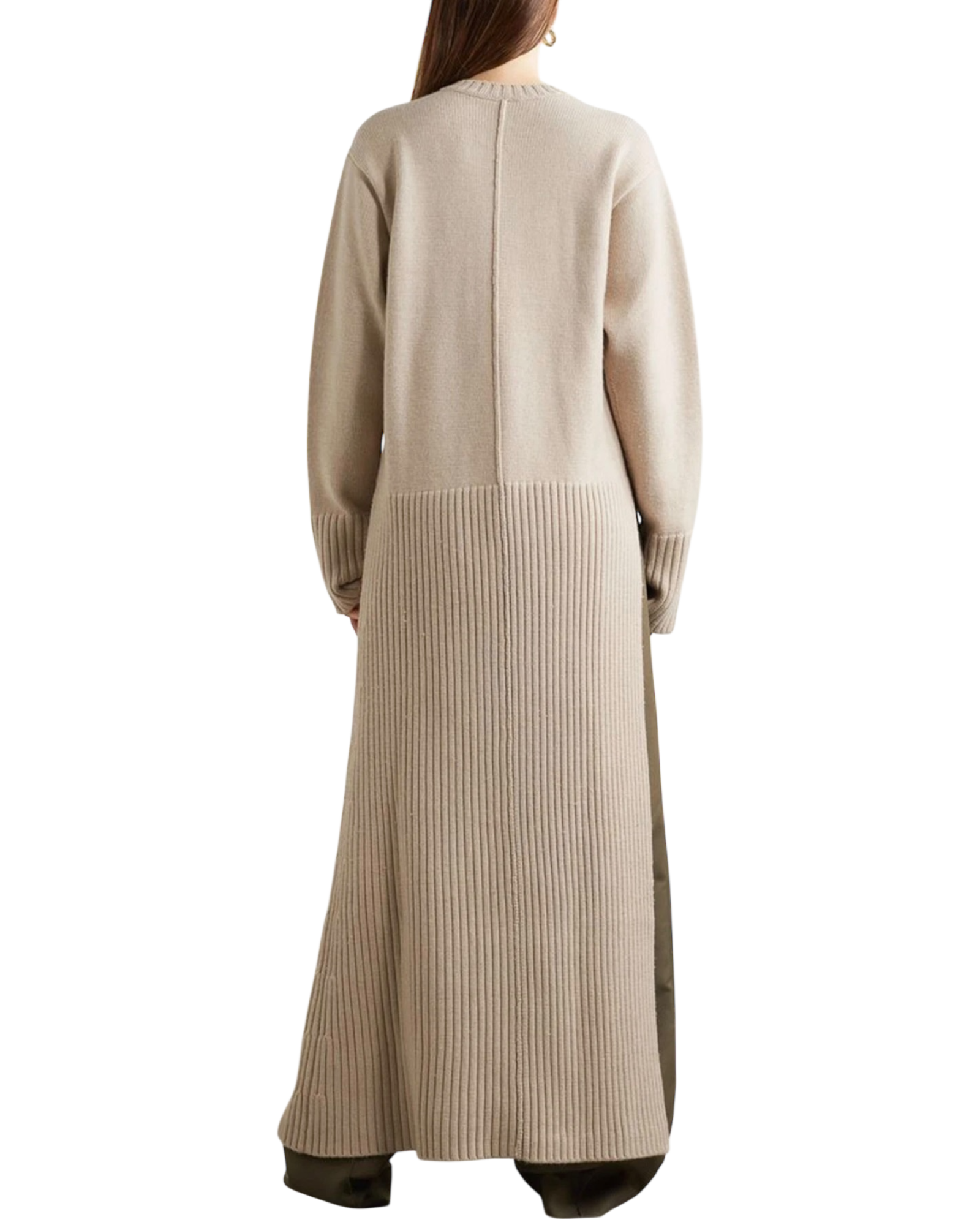 Peter Do FW21 Beige Convertible Cape Sweater