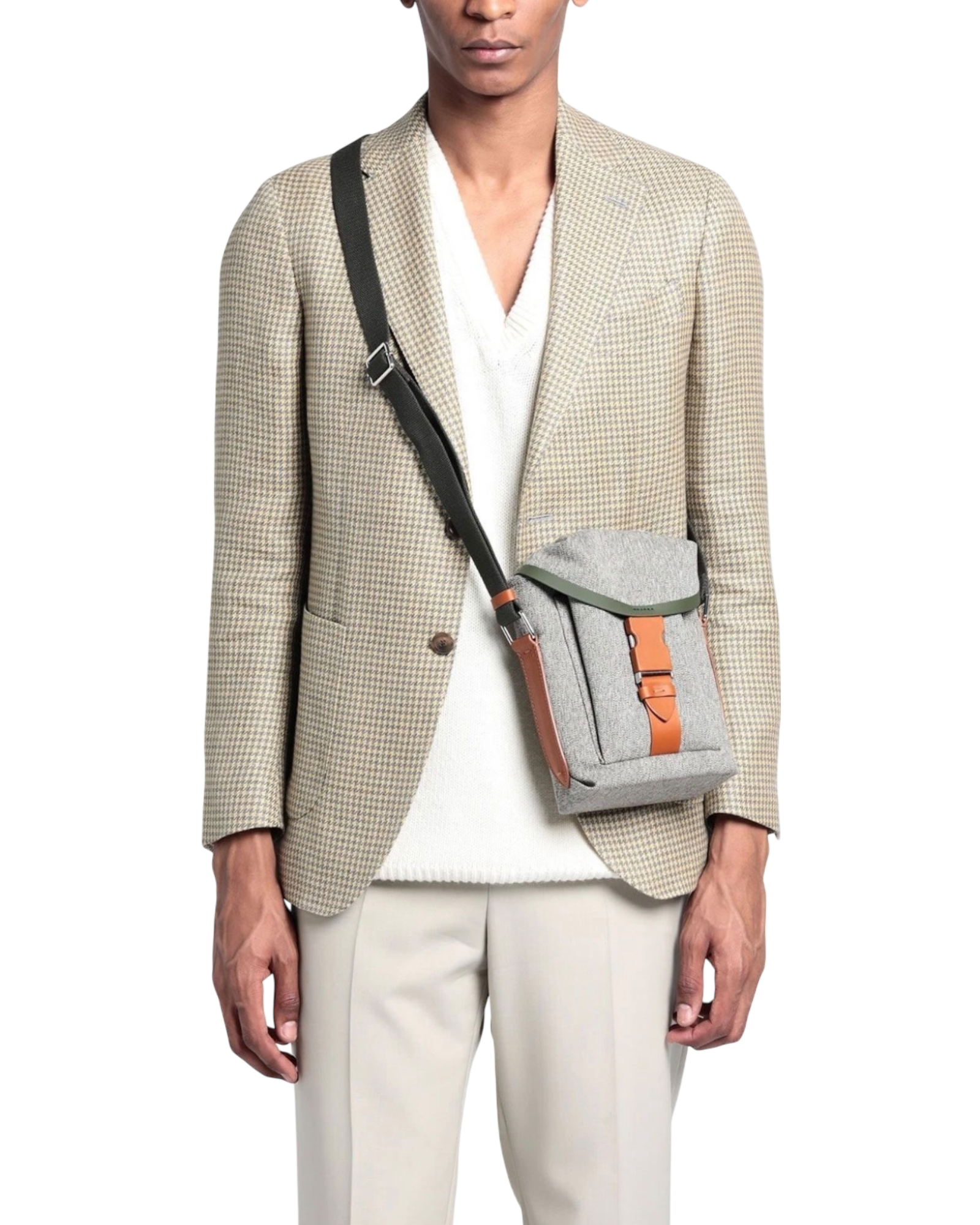 Maison Margiela Khaki Camping Messenger Bag