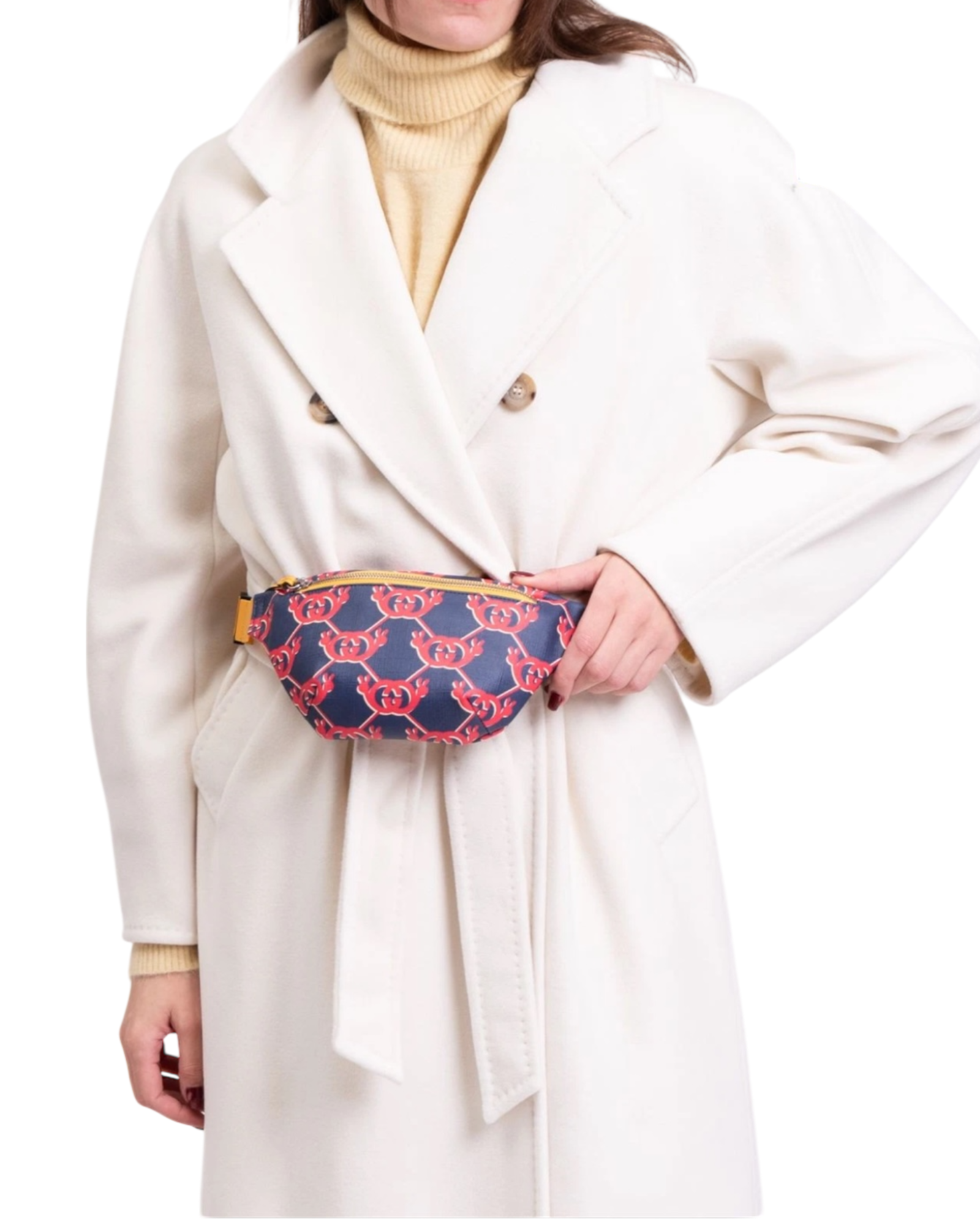 Gucci GG Peace Sign Waist Bag