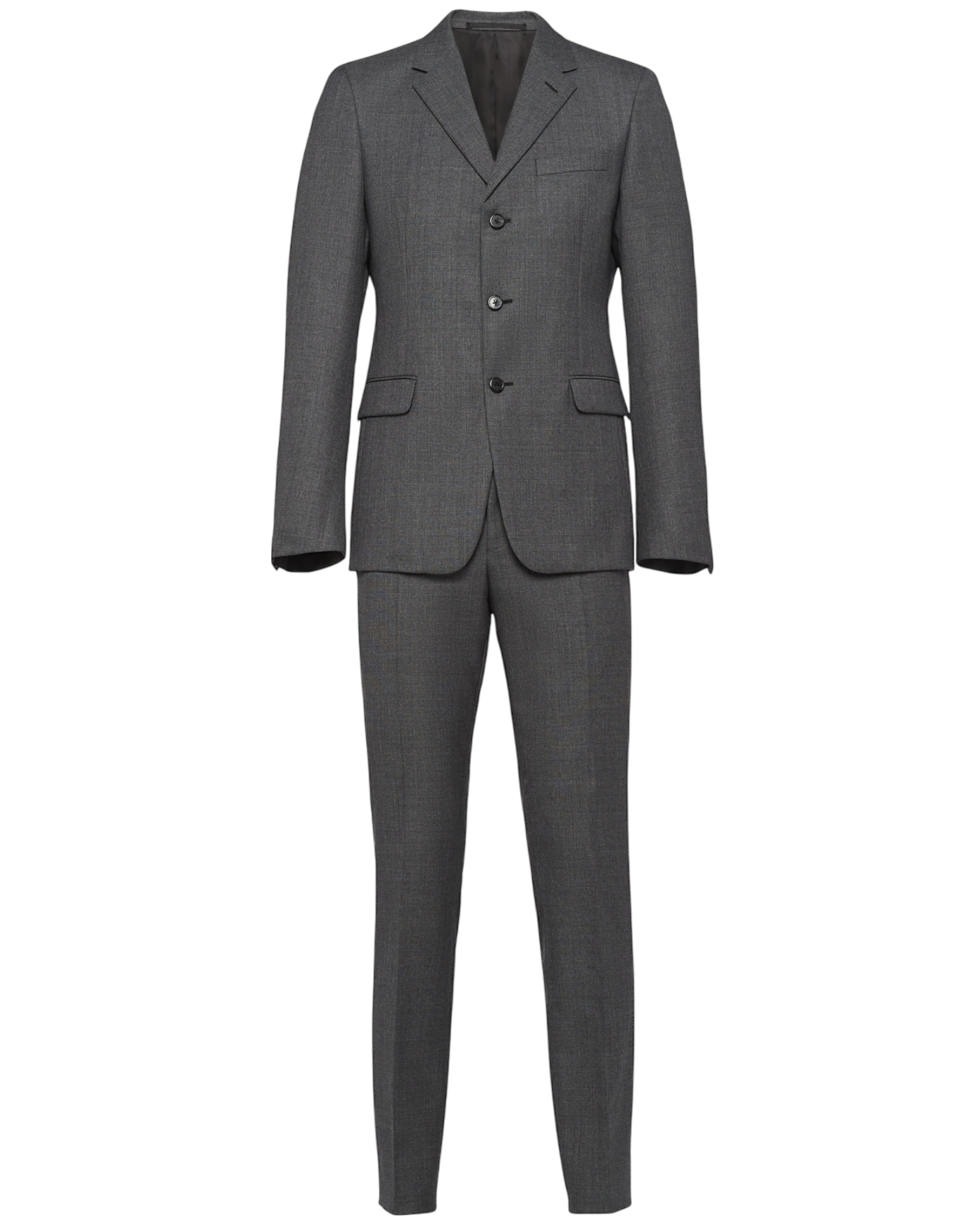Prada Single Breasted Wool Suit