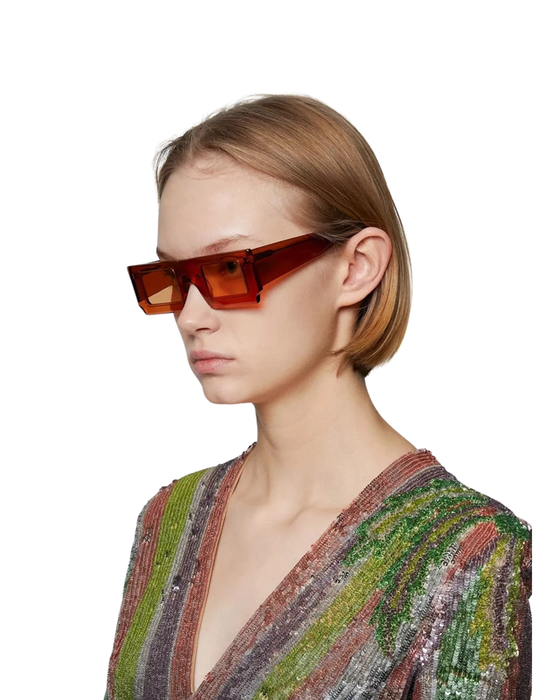 Jacquemus Les Lunettes Soleil Sunglasses in Orange