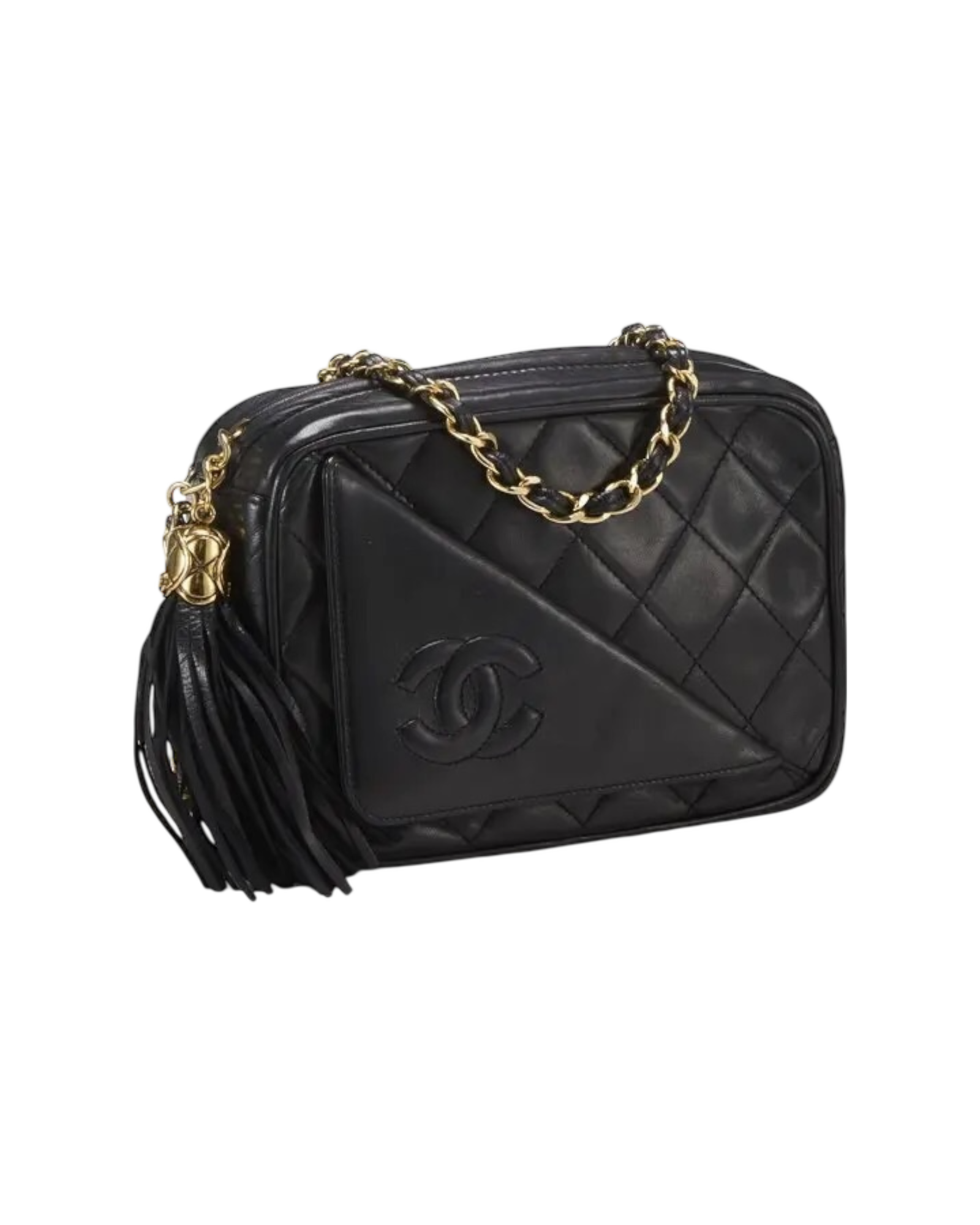 Chanel 1989-1991 Inrerlocking CC Camera Bag