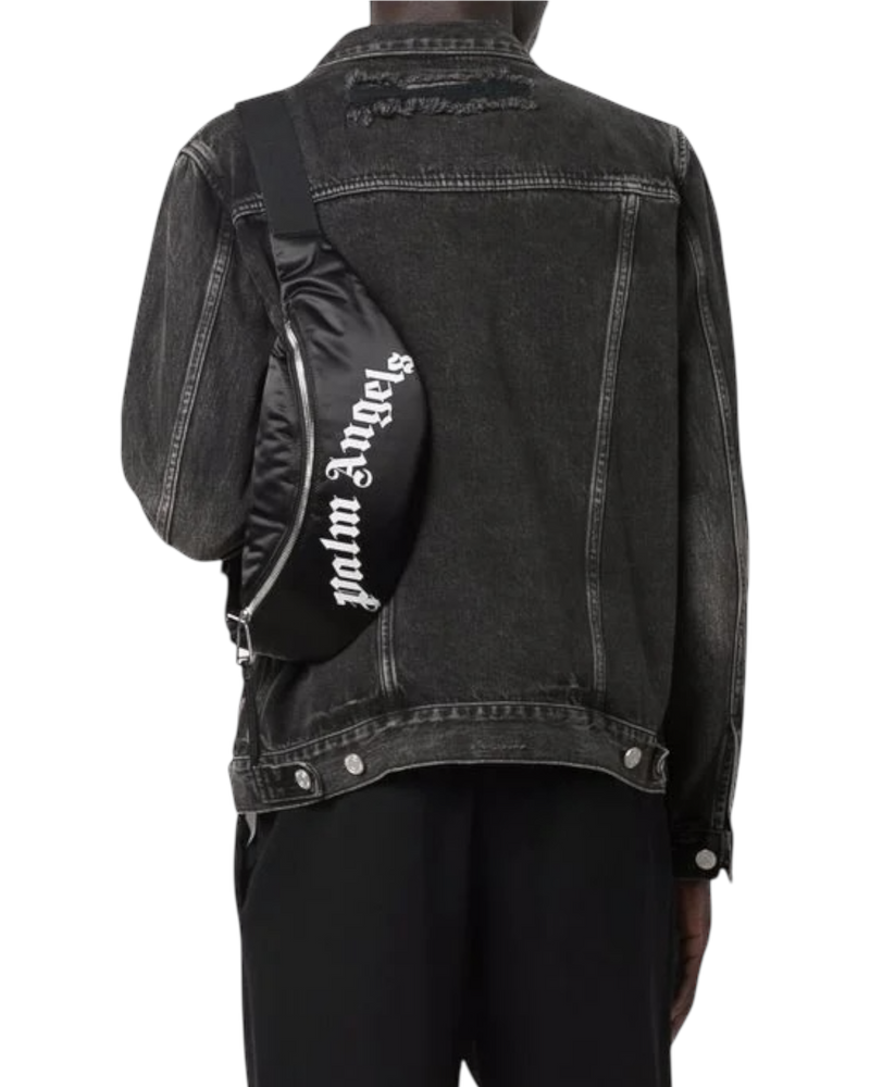 Palm Angels Curved Logo Belt Bag