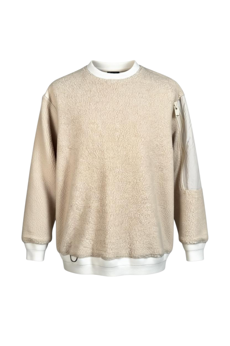 Undercover Fleece Panel Sweatshirt