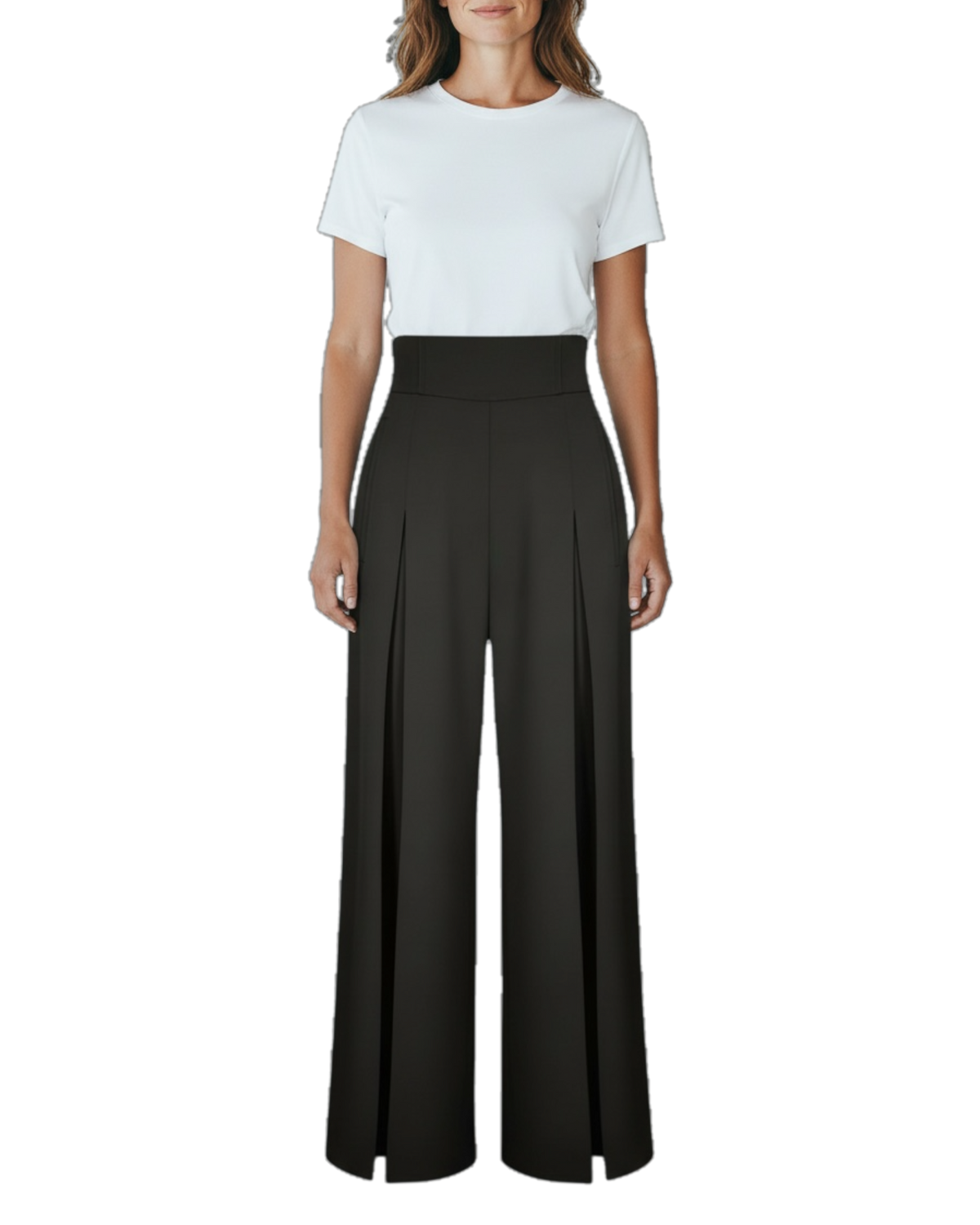 Alaia Pantalon Pied High Waist Pants