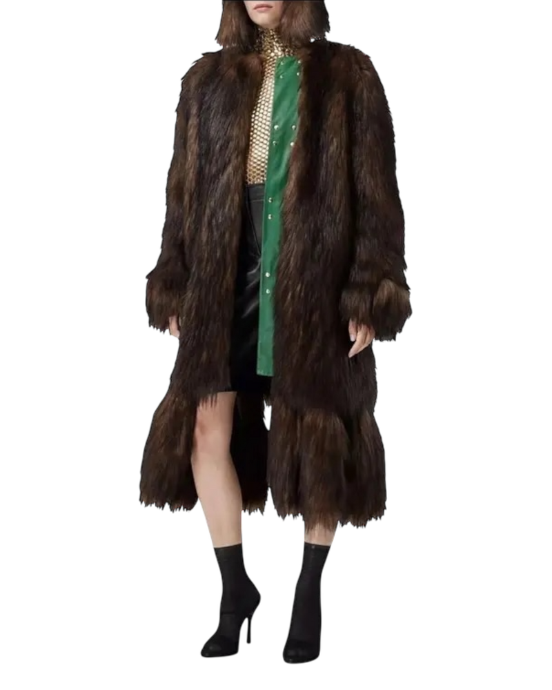 Burberry A/W 2021 Faux-Fur Coat