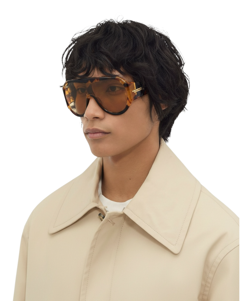 Bottega Veneta Scudo 99mm Shield BV1345S Sunglasses