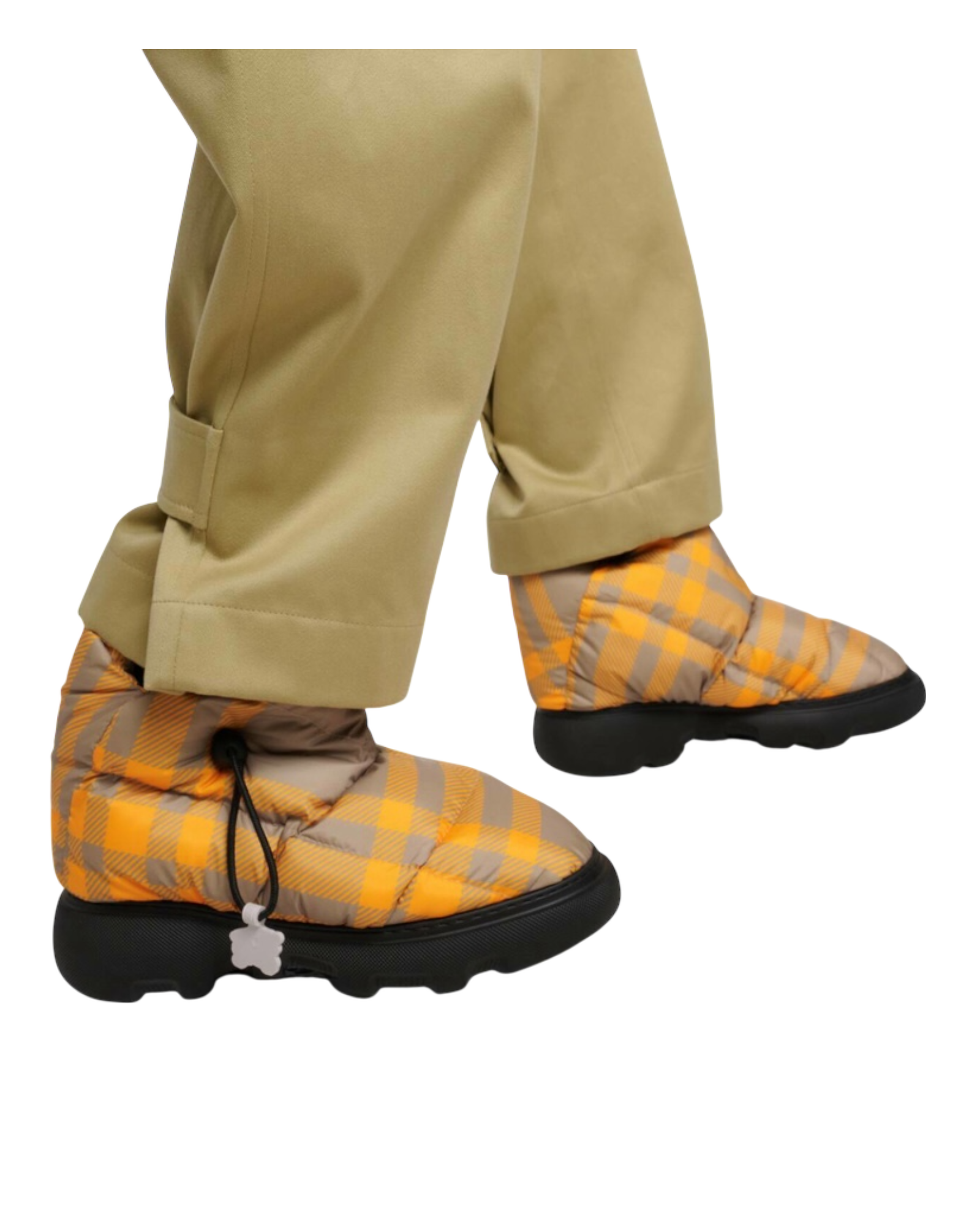 Burberry Pillow Boots in Hunter Check