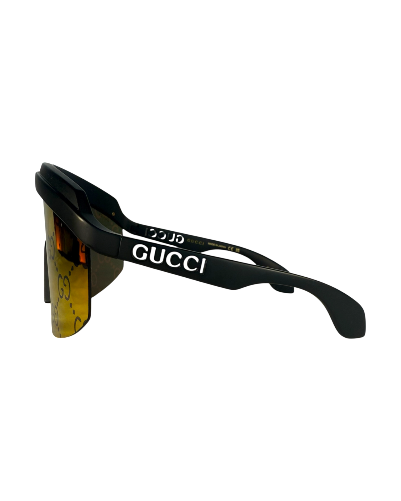 Gucci Black Shield Sunglasses GG1477s