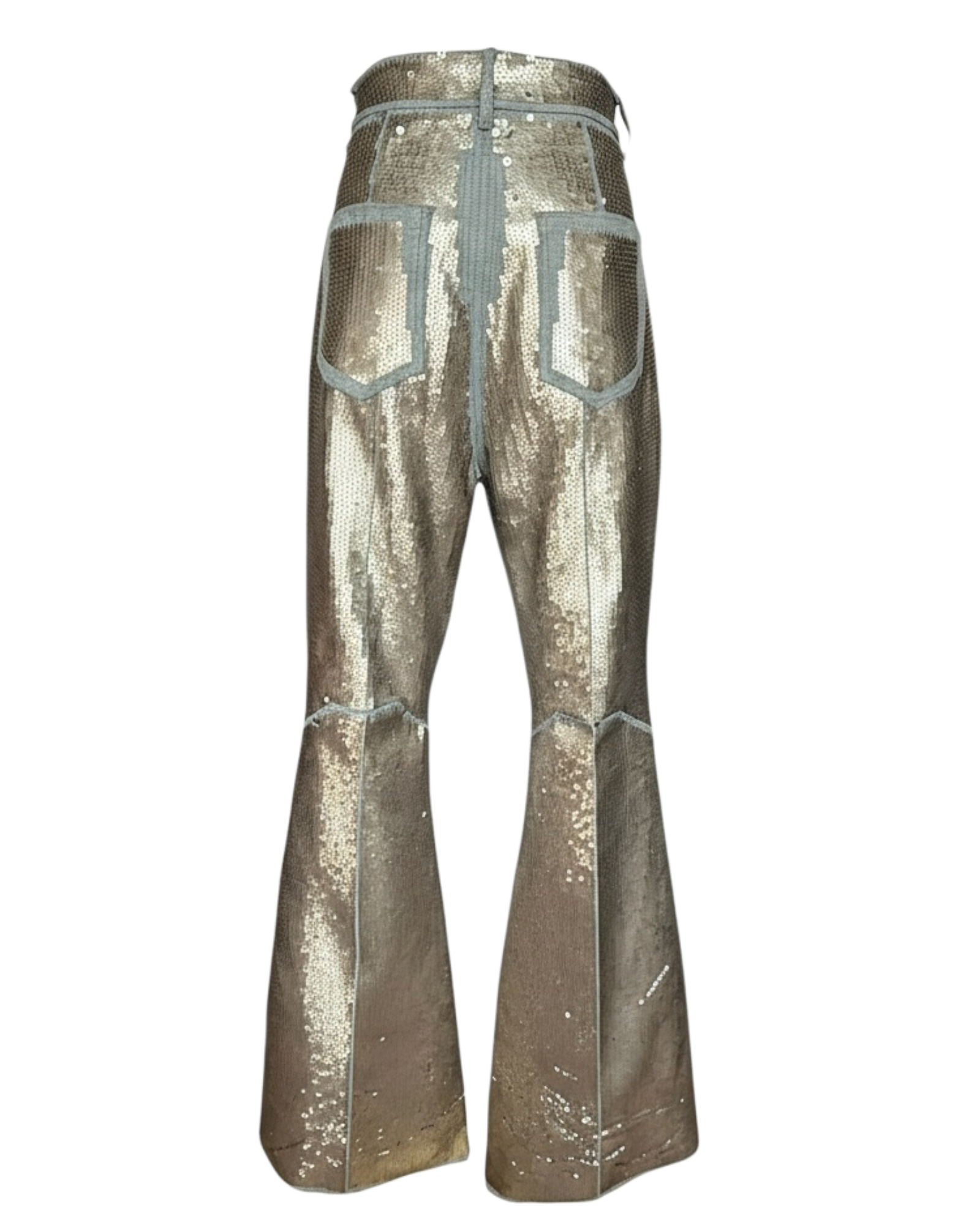 Rick Owens Bolan Sequined Bootcut Pants