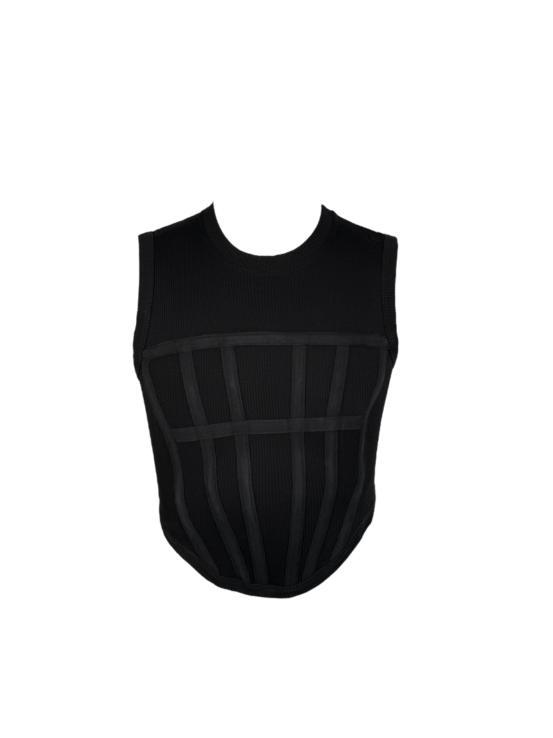 Dion Lee Rib Corset Tank Top