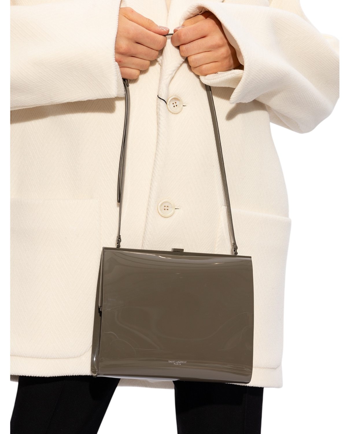 Saint Laurent Le Anne-Marie Shoulder Bag in Green