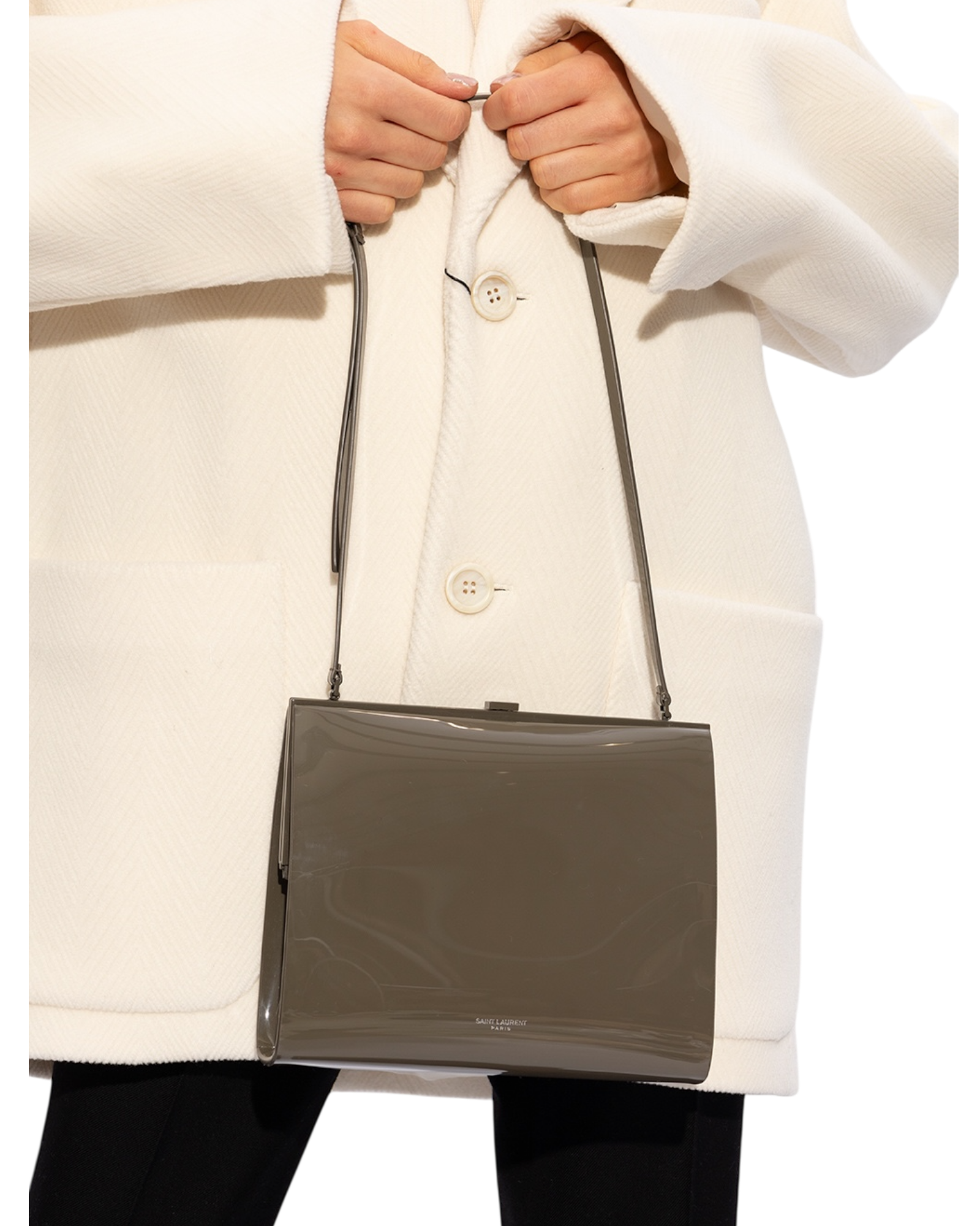 Saint Laurent Le Anne-Marie Shoulder Bag in Green