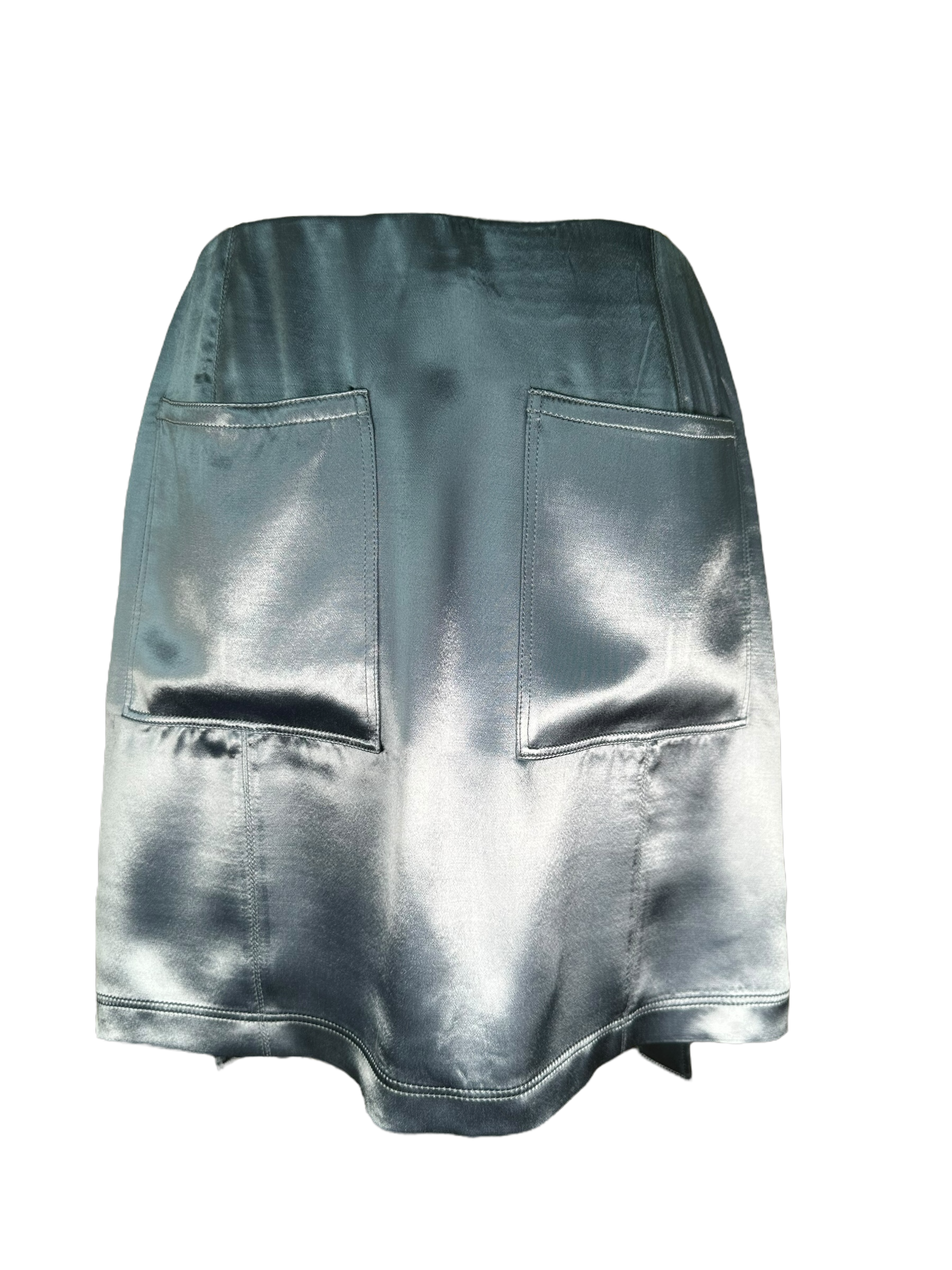 Fendi Satin Utility Skirt