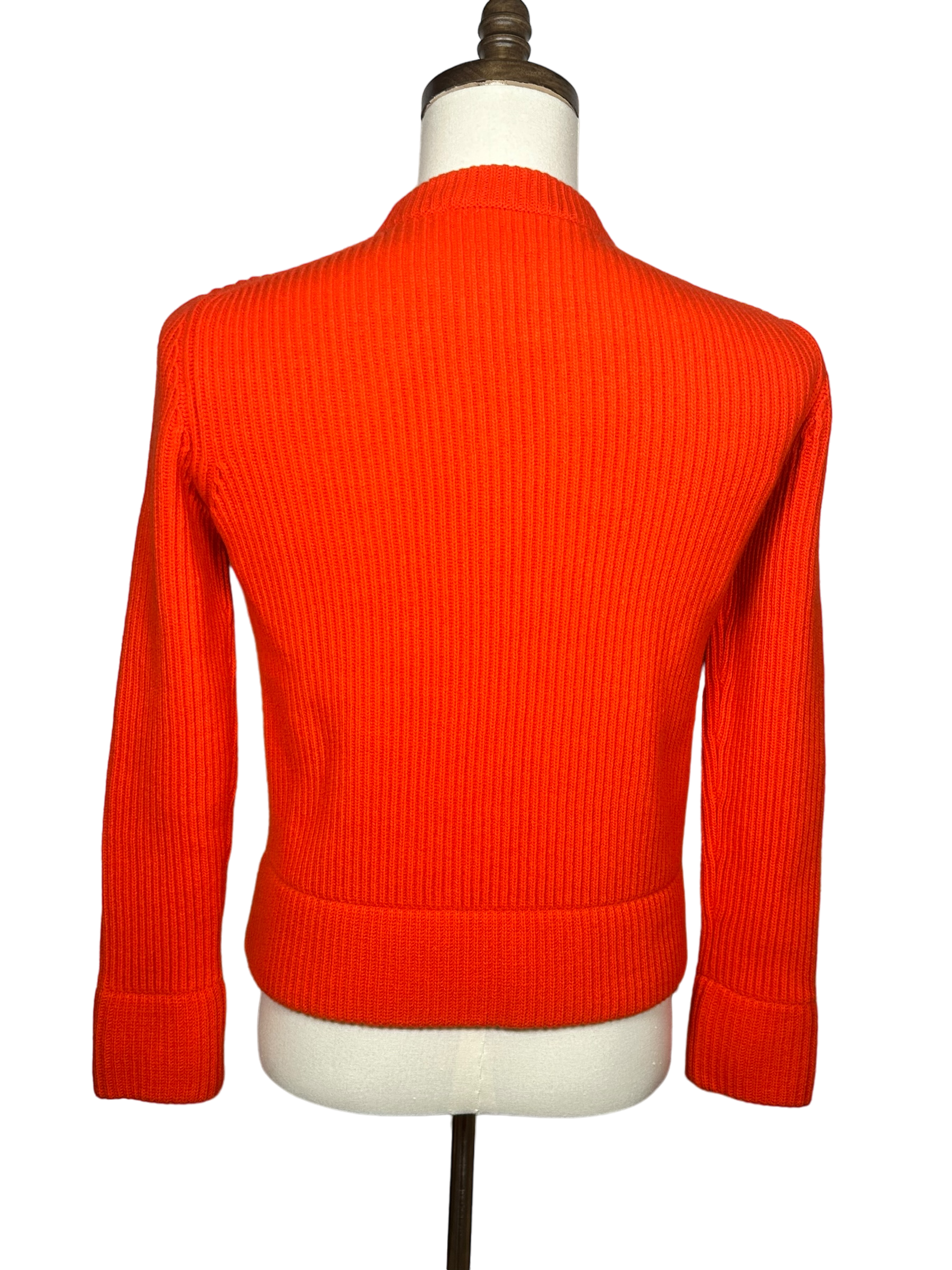 Prada Appliquéd Ribbed Wool & Cashmere Sweater