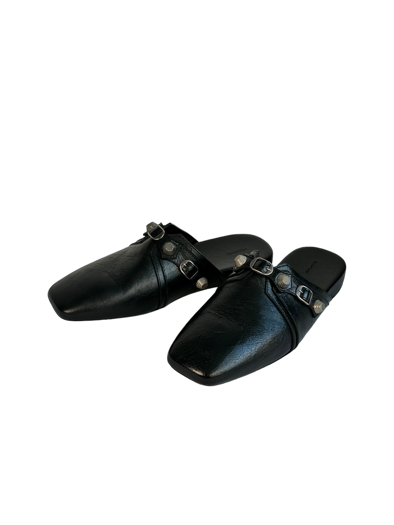 BALENCIAGA COSY CAGOLE MULES