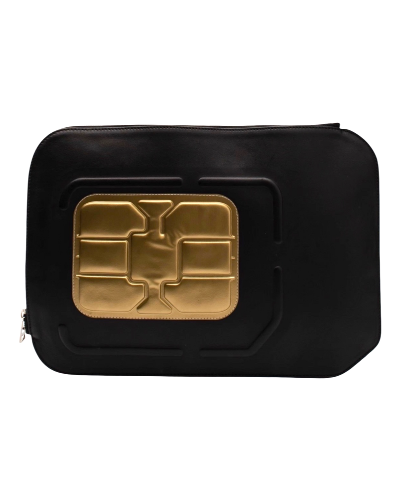 JW Anderson Black Sim Card Pouch