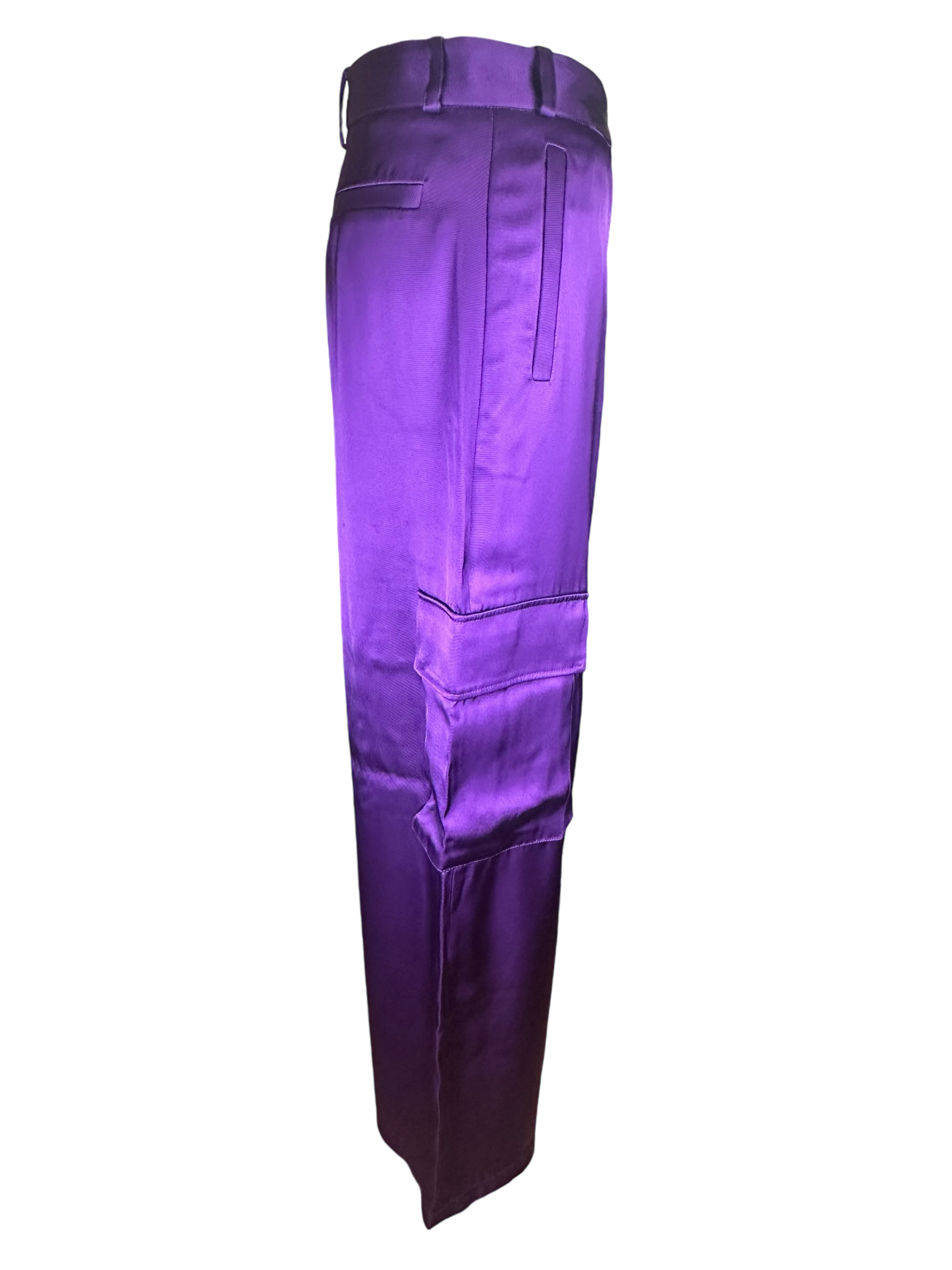 Versace Purple Cargo Pants