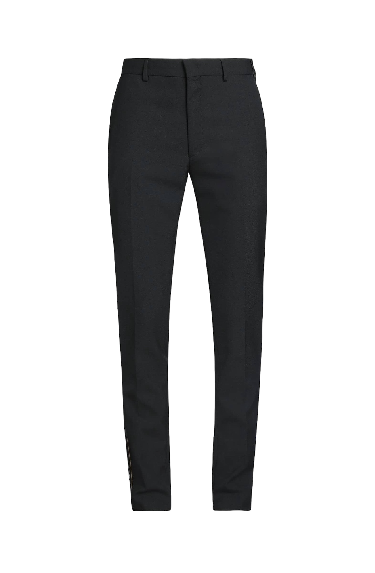 FENDI WOOL SATIN TROUSERS