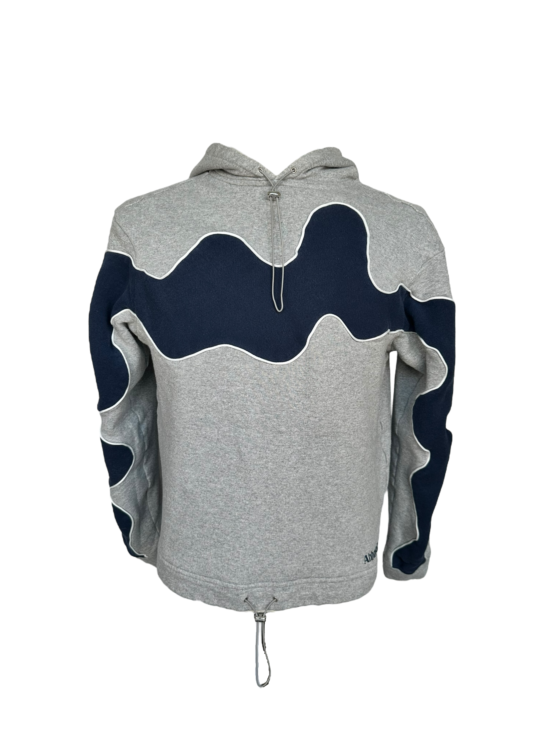 AHLUWALIA WAVE RECYCLED COTTON HOODIE