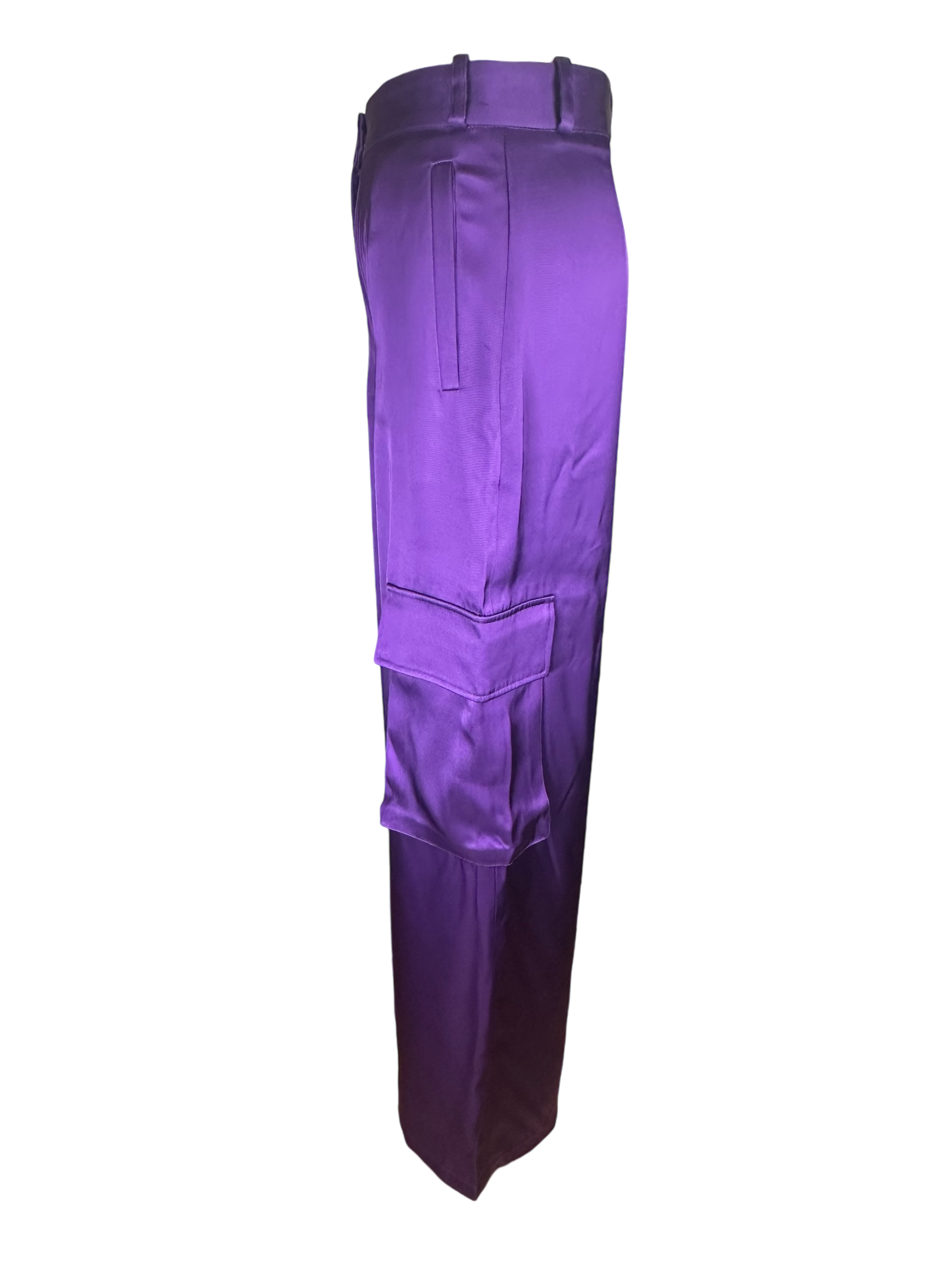 Versace Purple Cargo Pants