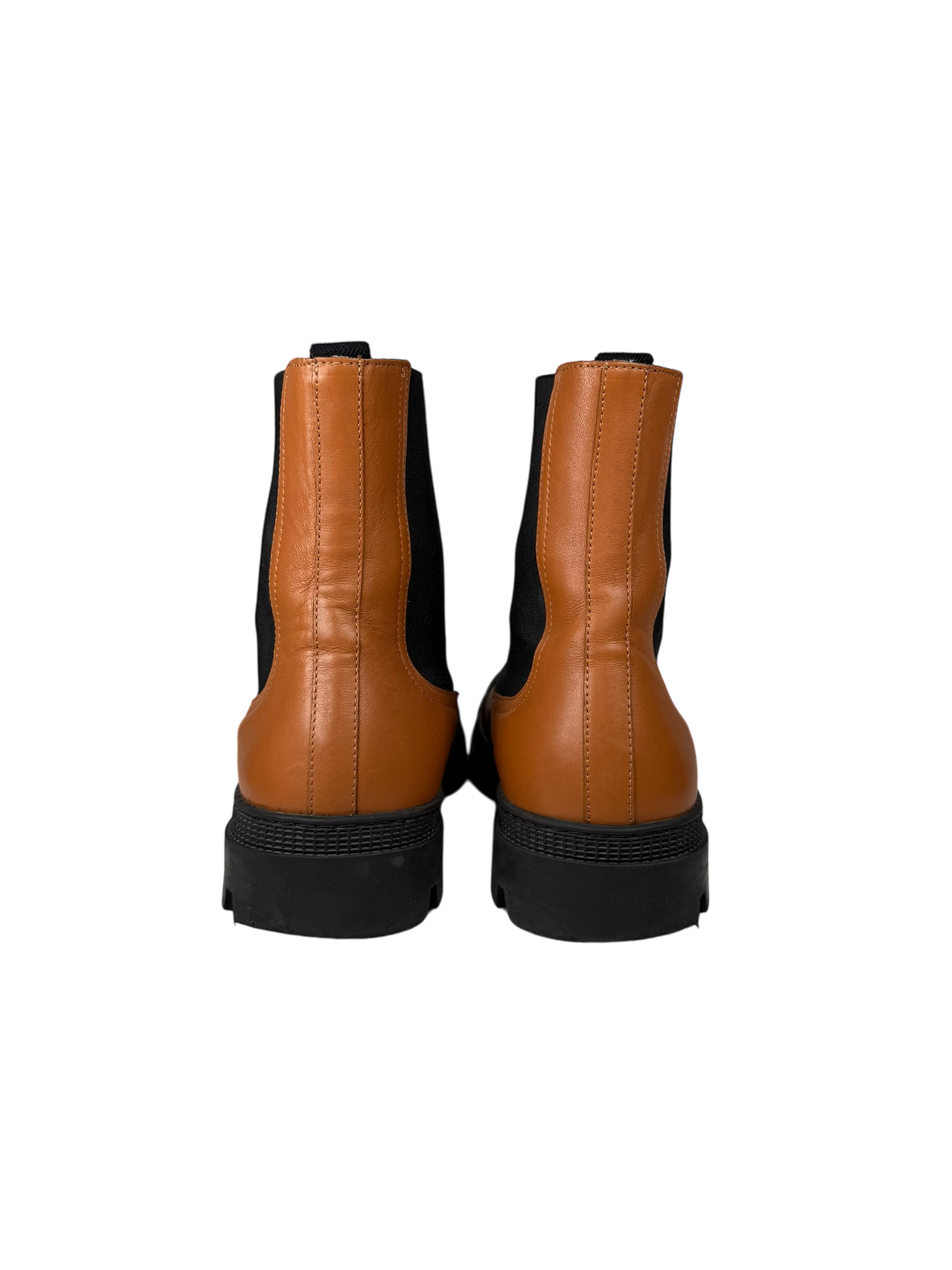 Loewe Two-Tone Lug Sole Chelsea Boots