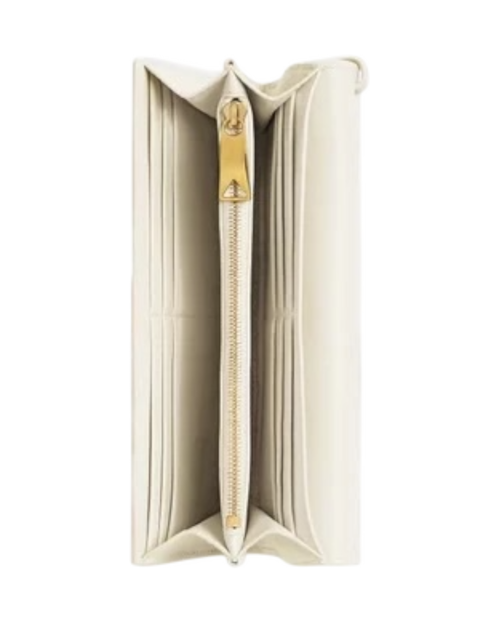 Bottega Veneta Andiamo Large Flap Wallet in Intrecciato Nappa Leather — Sea Salt