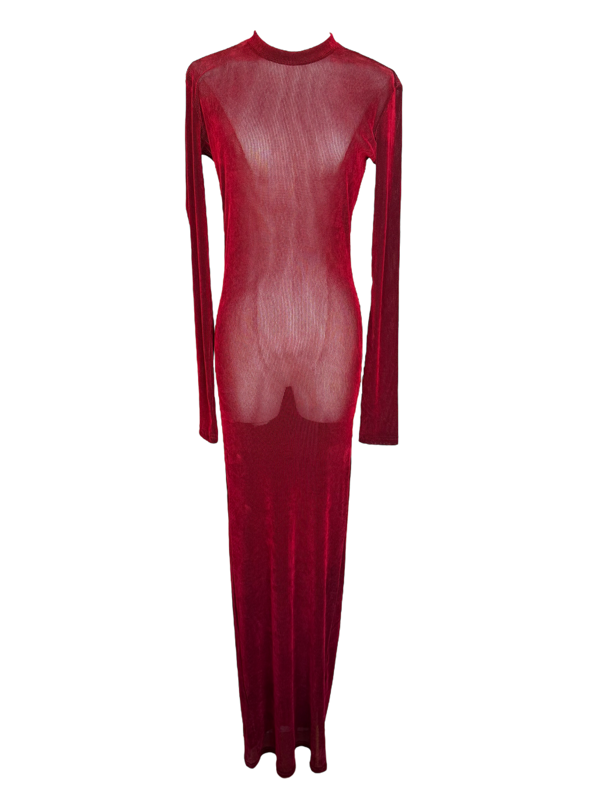 Ludovic de Saint Sernin Long Sleeve Dress in Velvet