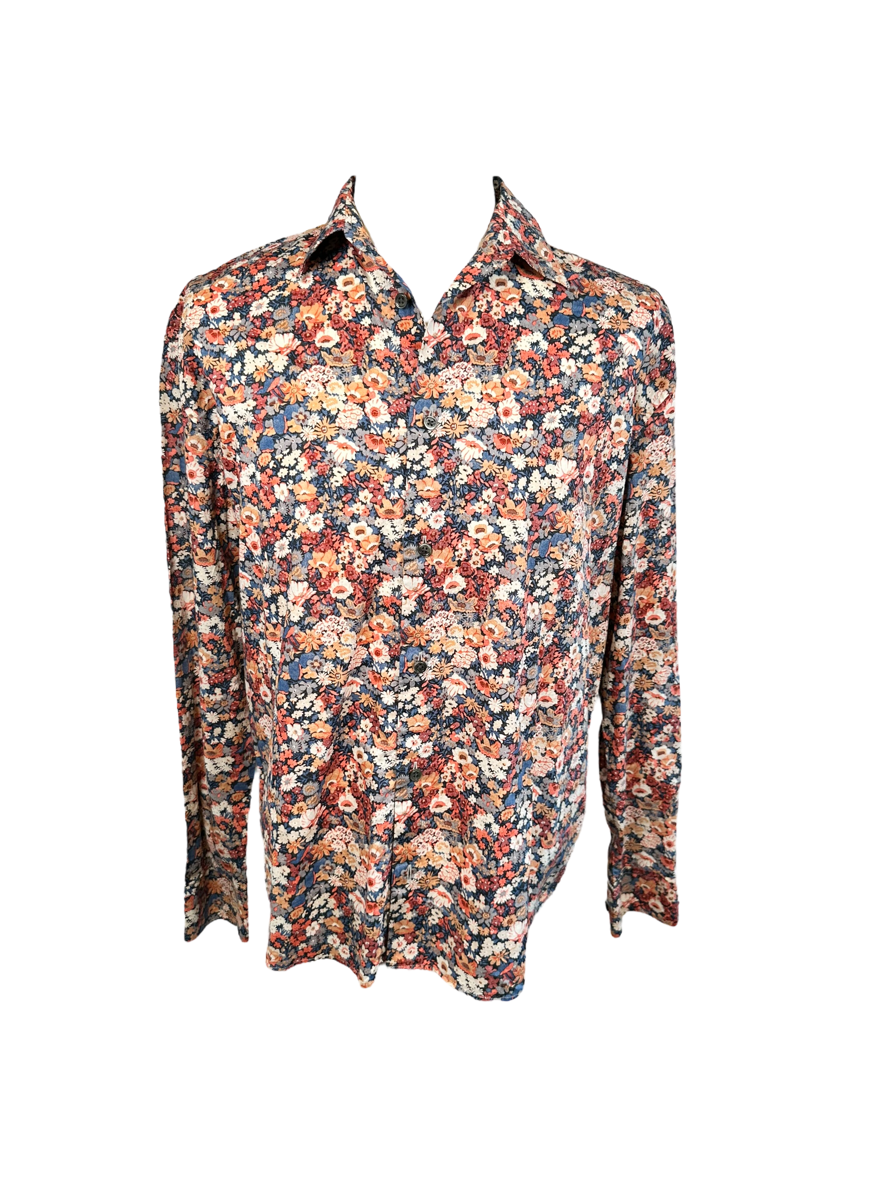 ETUDE FLORAL BUTTON DOWN