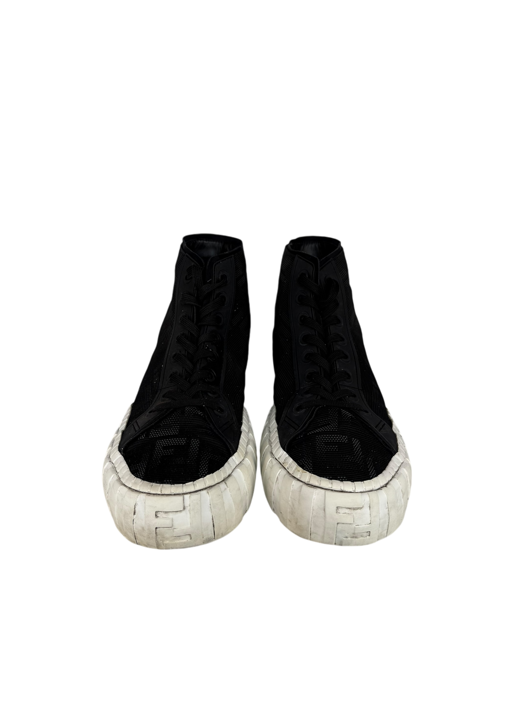 Fendi Domino Monogram Sneakers in Black (US 10)